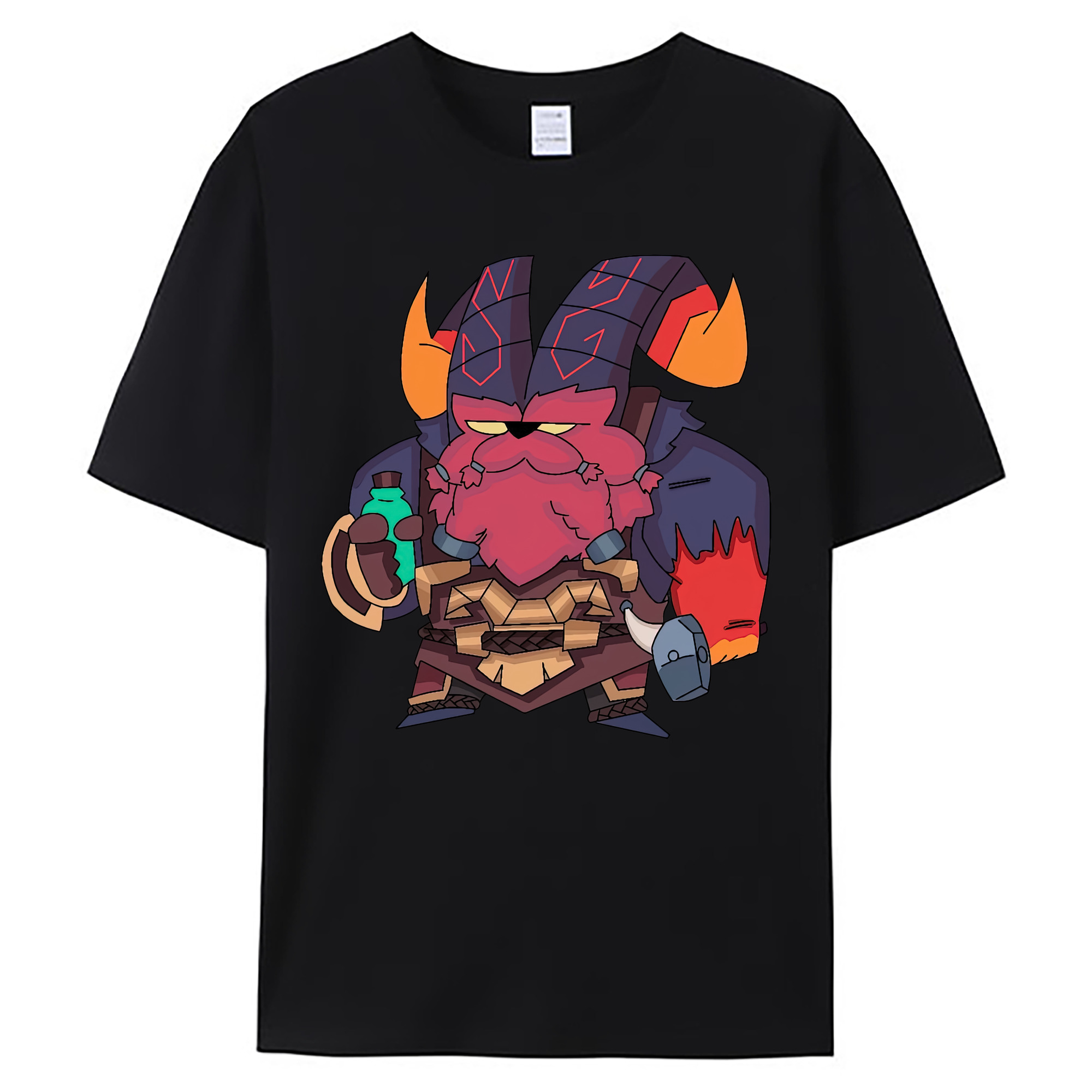 （画像用） リーグ・オブ・レジェンド League of Legends LOL 綿100％ メンズ半袖Tシャツ｜肌触りやわらか＆通気性
