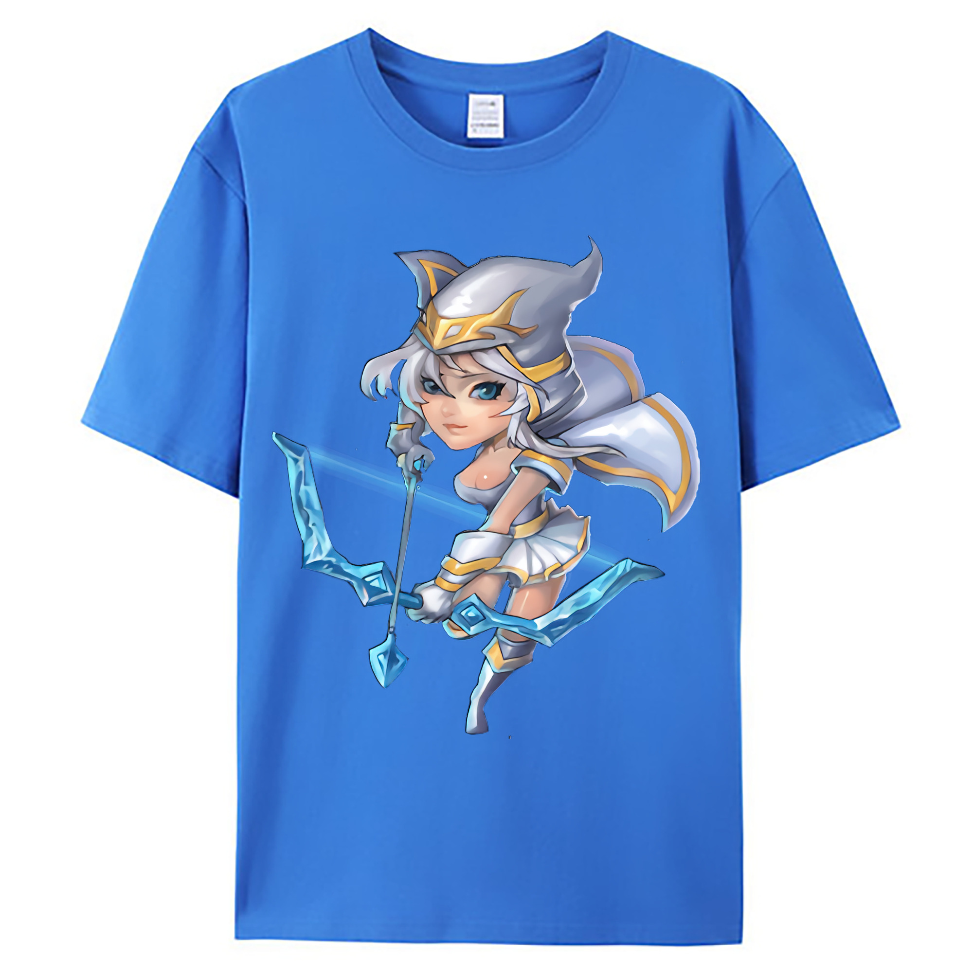 （画像用） リーグ・オブ・レジェンド League of Legends LOL 綿100％ メンズ半袖Tシャツ｜肌触りやわらか＆通気性