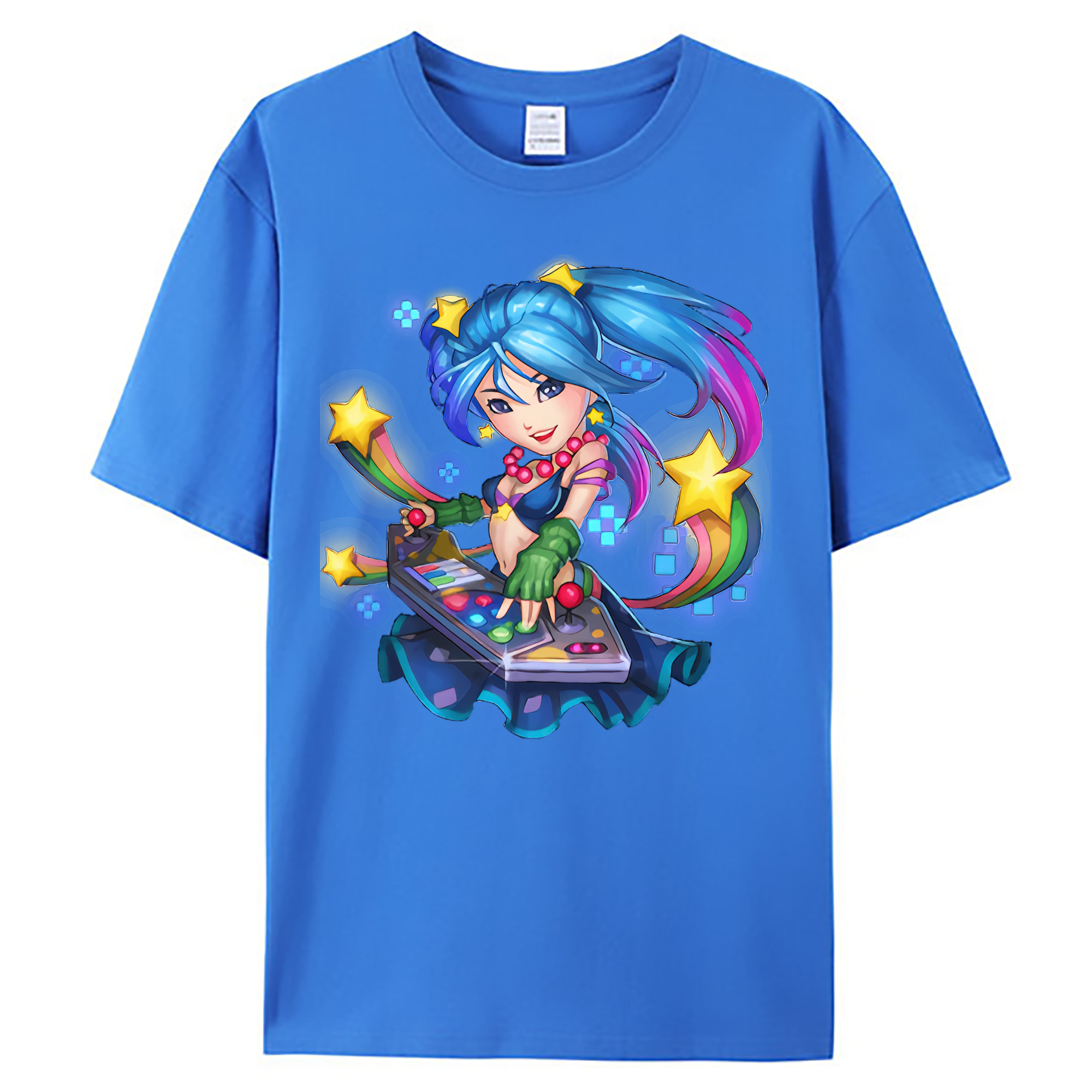 （画像用） リーグ・オブ・レジェンド League of Legends LOL 綿100％ メンズ半袖Tシャツ｜肌触りやわらか＆通気性