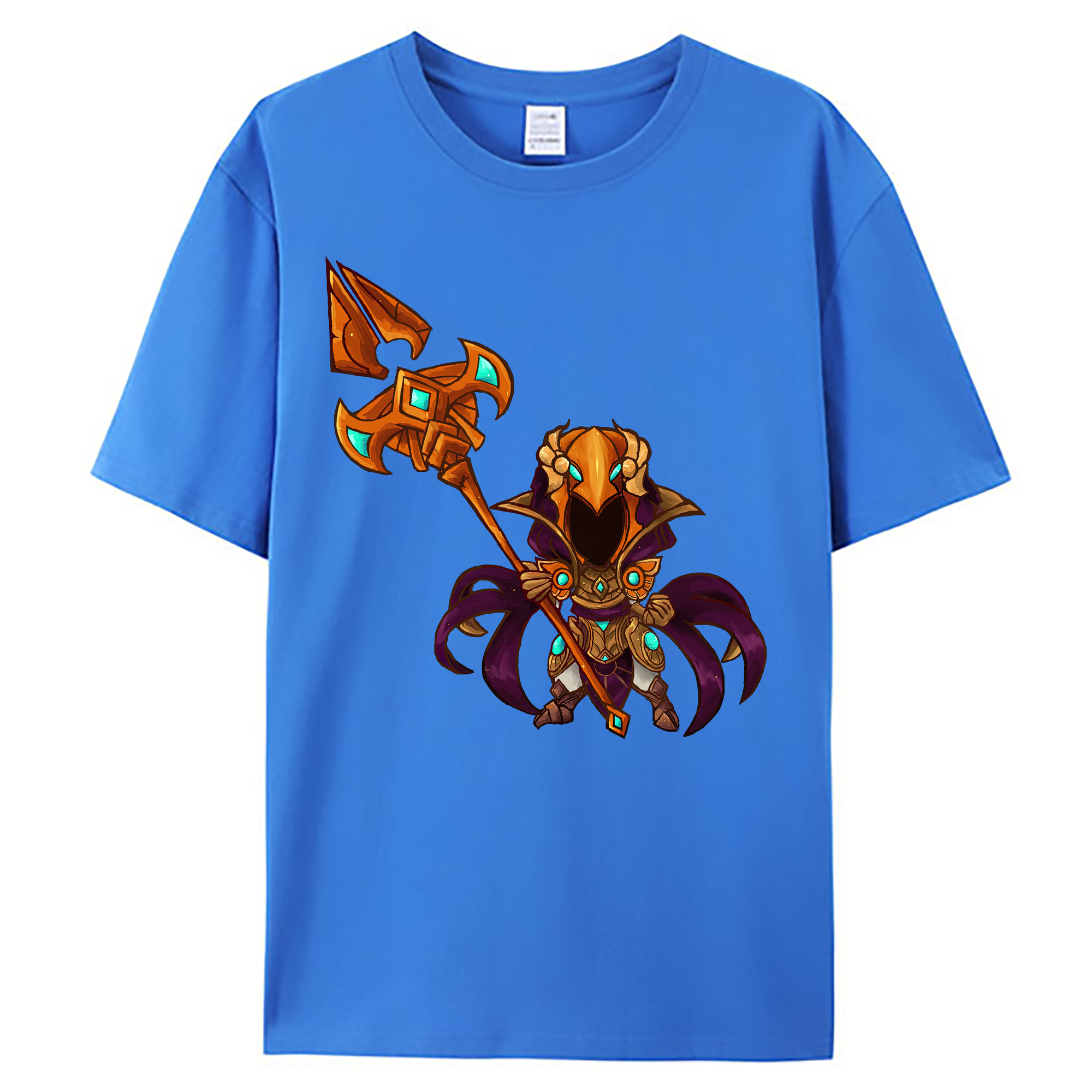 （画像用） リーグ・オブ・レジェンド League of Legends LOL 綿100％ メンズ半袖Tシャツ｜肌触りやわらか＆通気性