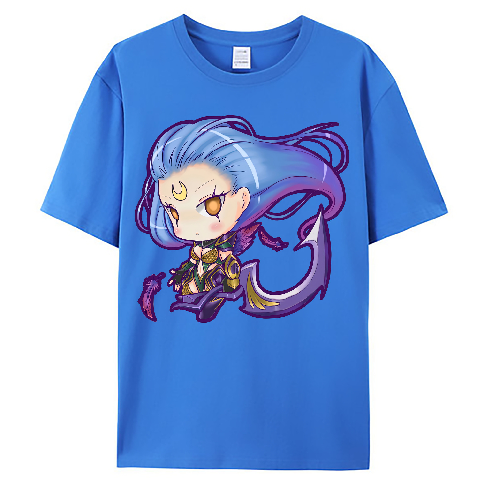 （画像用） リーグ・オブ・レジェンド League of Legends LOL 綿100％ メンズ半袖Tシャツ｜肌触りやわらか＆通気性