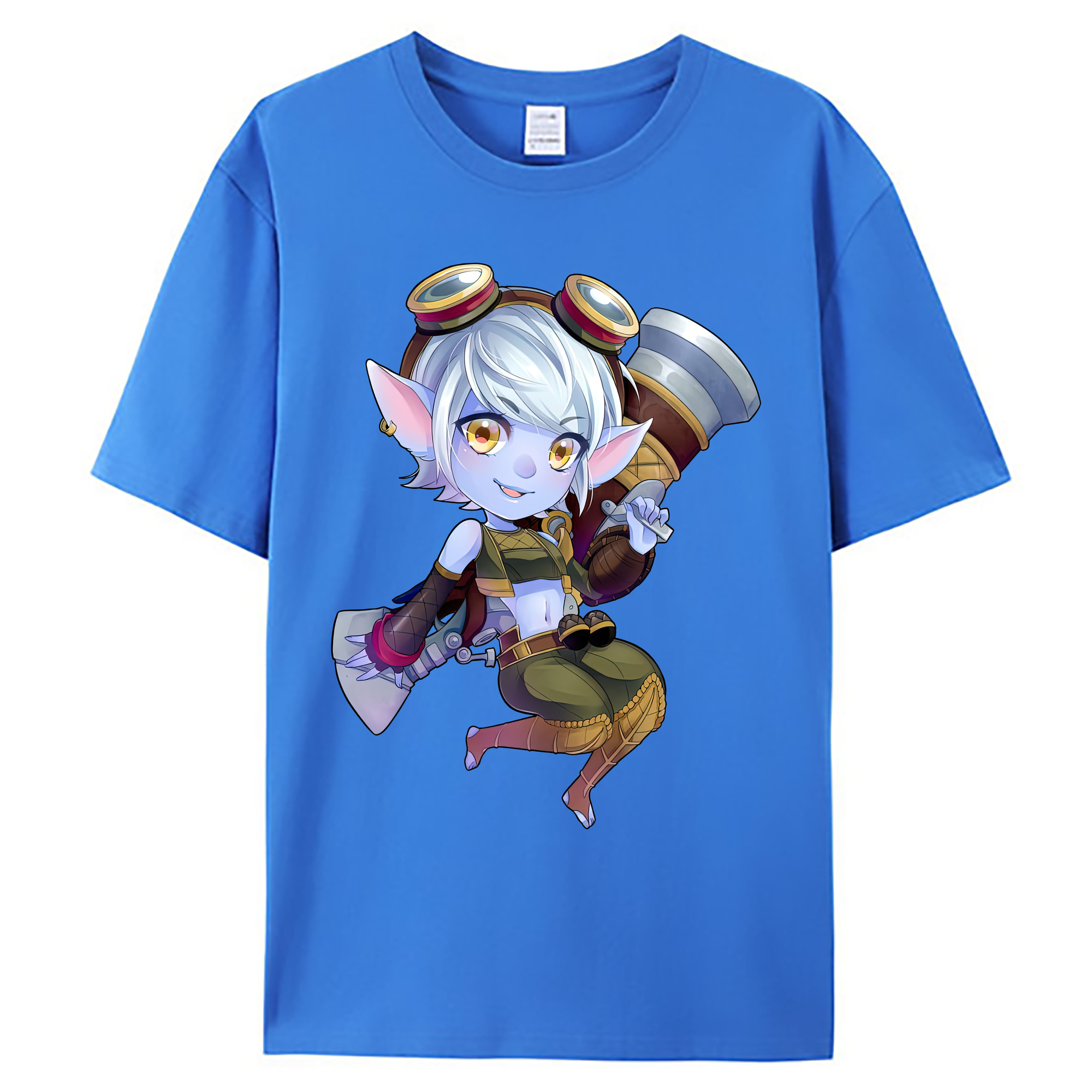 （画像用） リーグ・オブ・レジェンド League of Legends LOL 綿100％ メンズ半袖Tシャツ｜肌触りやわらか＆通気性