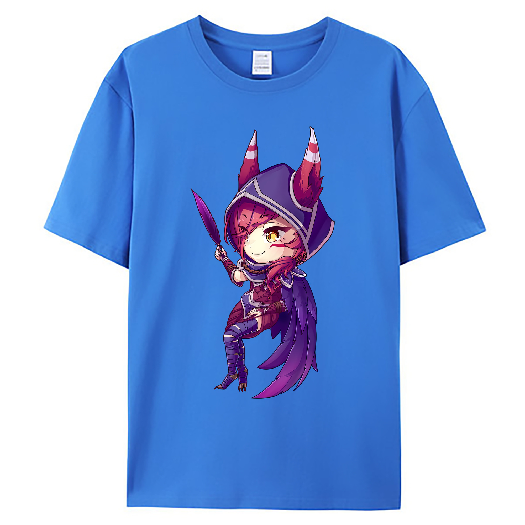 （画像用） リーグ・オブ・レジェンド League of Legends LOL 綿100％ メンズ半袖Tシャツ｜肌触りやわらか＆通気性