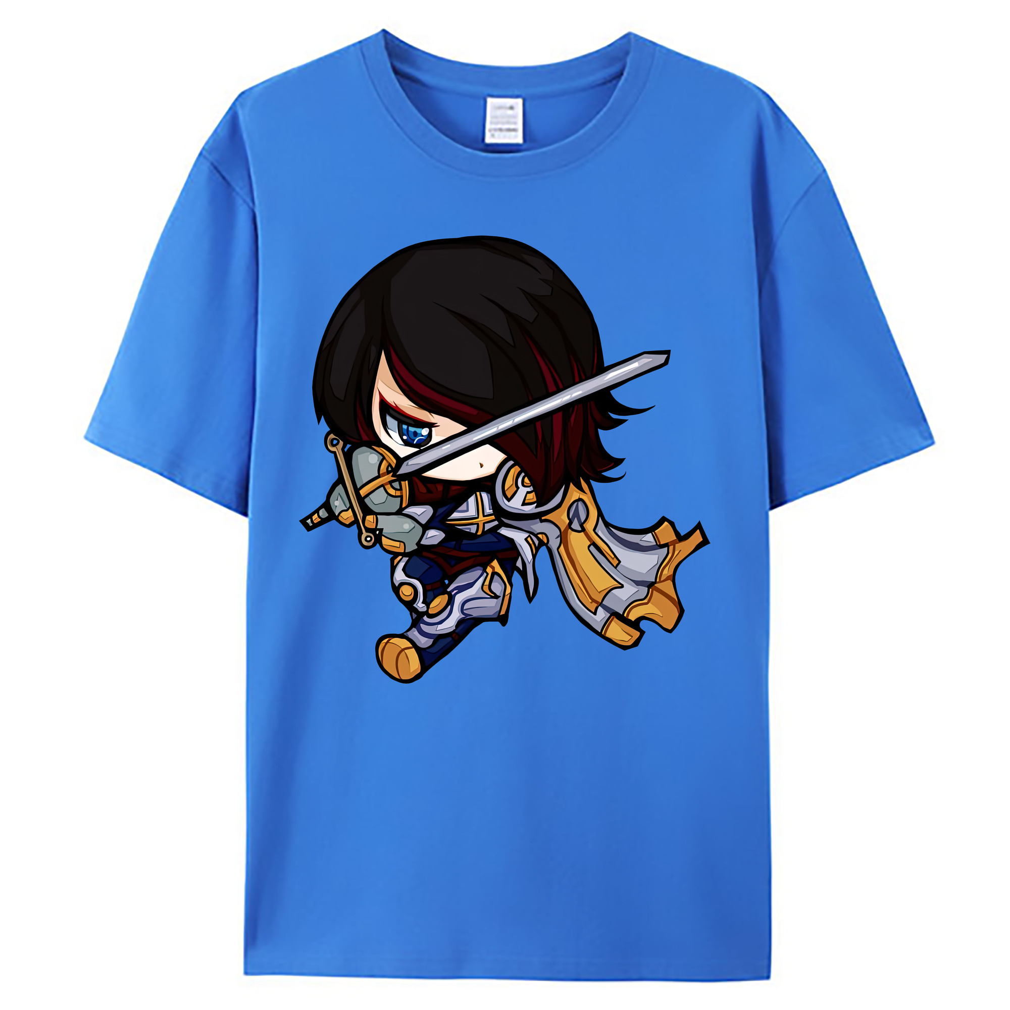（画像用） リーグ・オブ・レジェンド League of Legends LOL 綿100％ メンズ半袖Tシャツ｜肌触りやわらか＆通気性