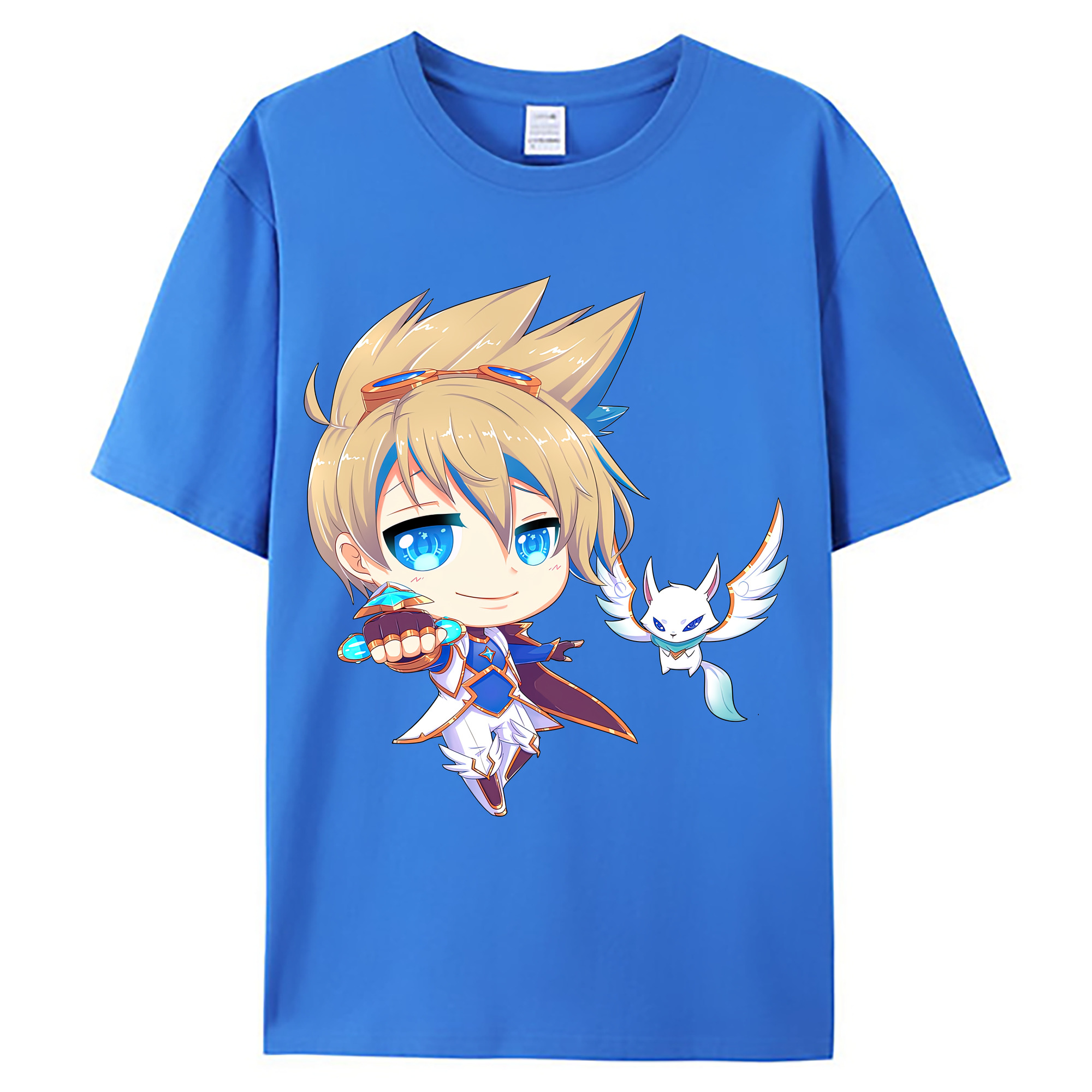 （画像用） リーグ・オブ・レジェンド League of Legends LOL 綿100％ メンズ半袖Tシャツ｜肌触りやわらか＆通気性