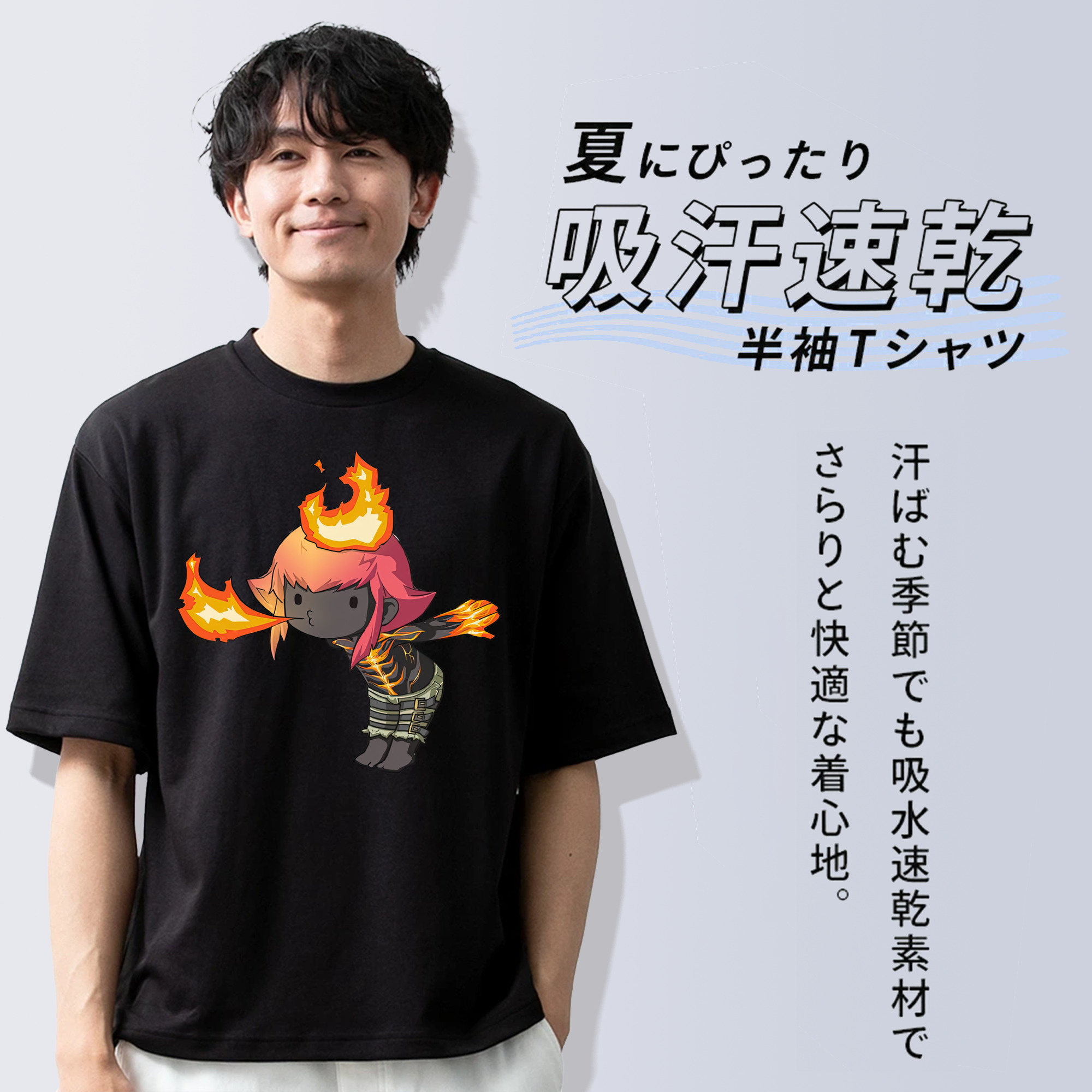 リーグ・オブ・レジェンド League of Legends LOL 綿100％ メンズ半袖Tシャツ｜肌触りやわらか＆通気性