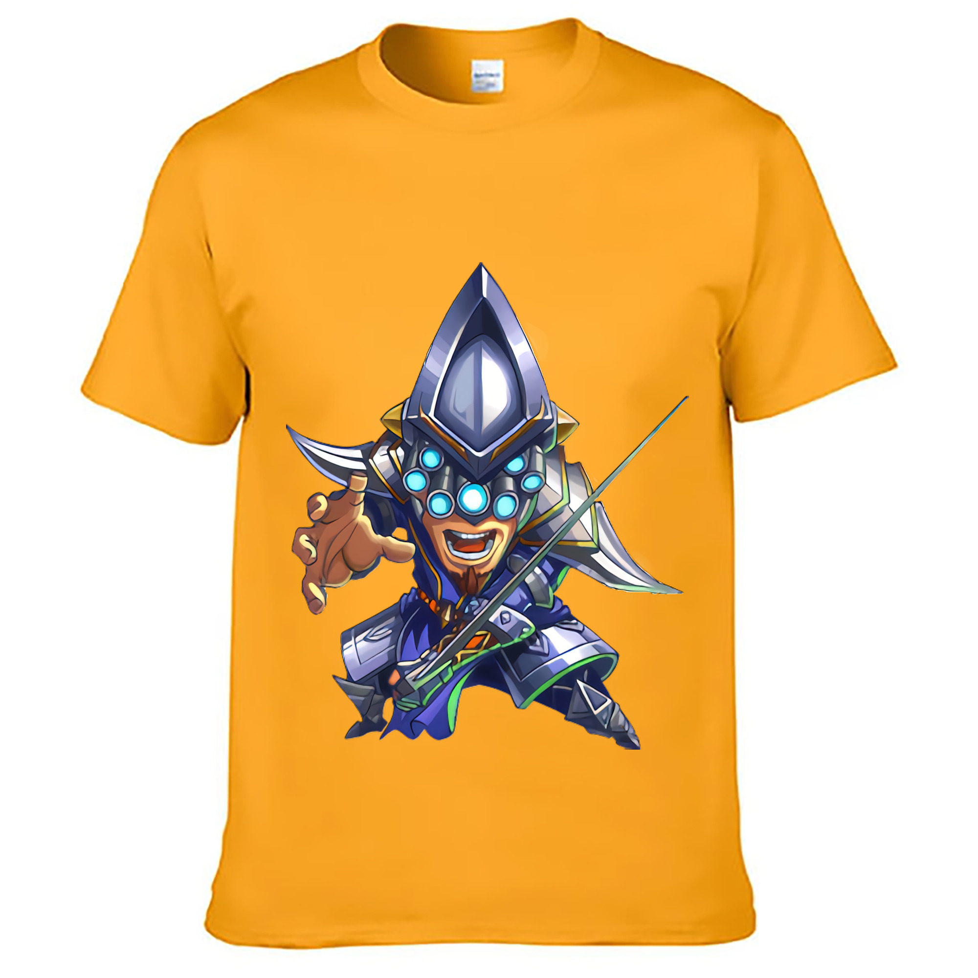 （画像用） リーグ・オブ・レジェンド League of Legends LOL 綿100％ メンズ半袖Tシャツ｜肌触りやわらか＆通気性