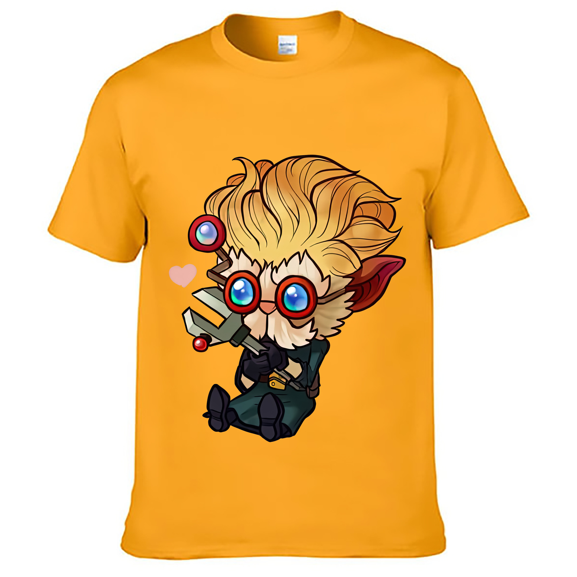 （画像用） リーグ・オブ・レジェンド League of Legends LOL 綿100％ メンズ半袖Tシャツ｜肌触りやわらか＆通気性