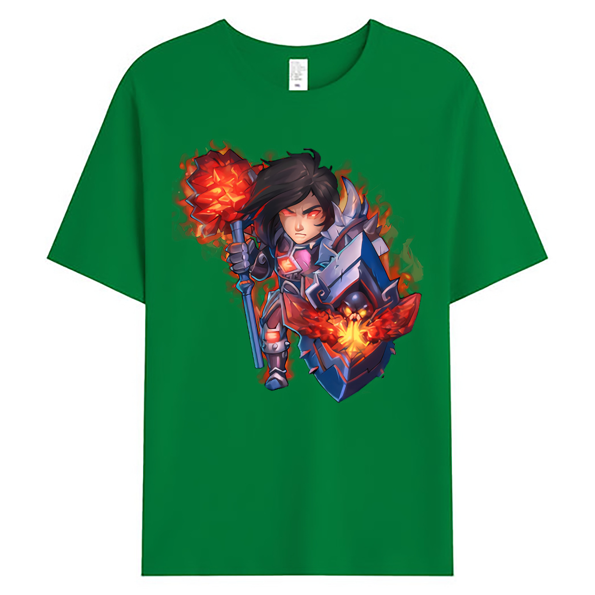 （画像用） リーグ・オブ・レジェンド League of Legends LOL 綿100％ メンズ半袖Tシャツ｜肌触りやわらか＆通気性