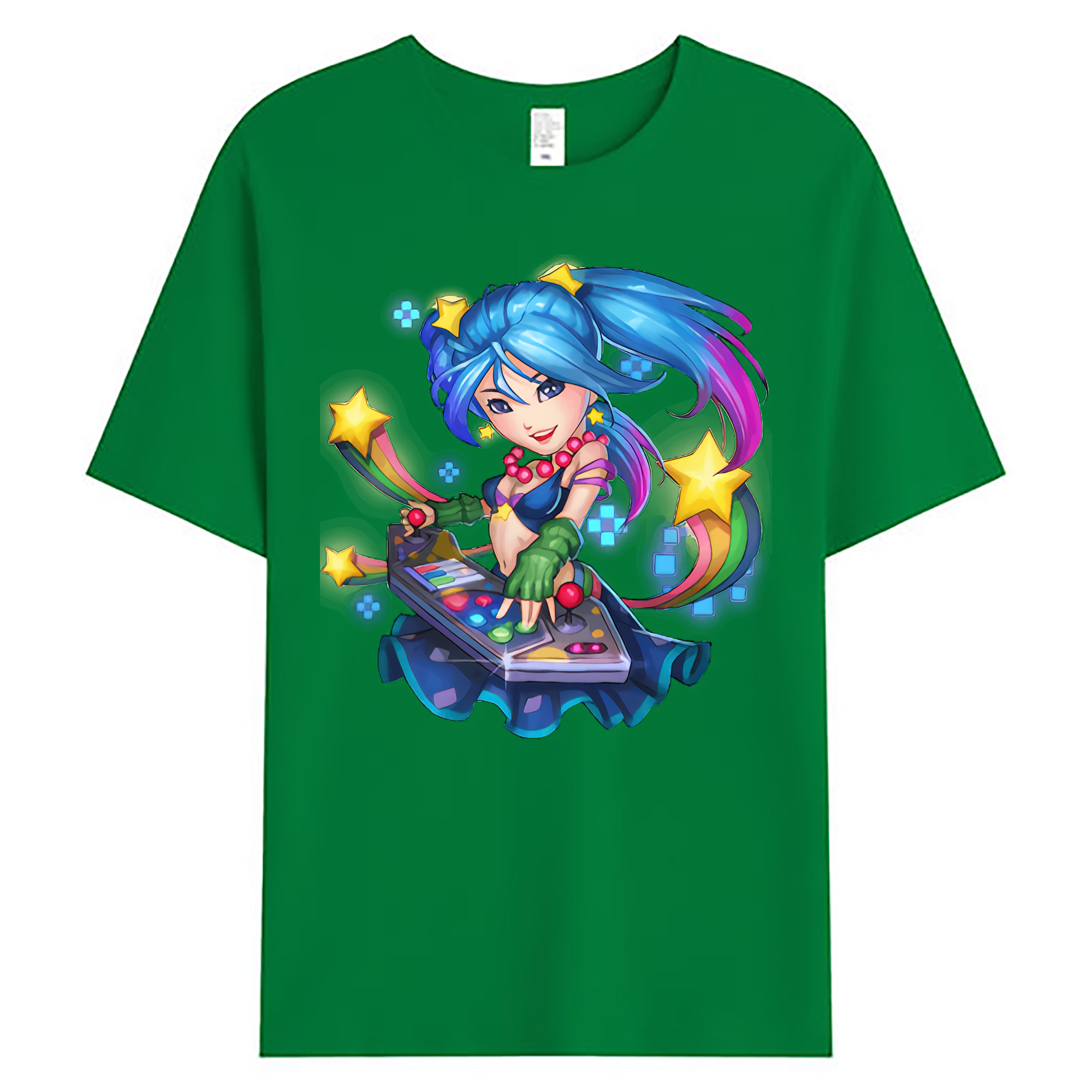 （画像用） リーグ・オブ・レジェンド League of Legends LOL 綿100％ メンズ半袖Tシャツ｜肌触りやわらか＆通気性