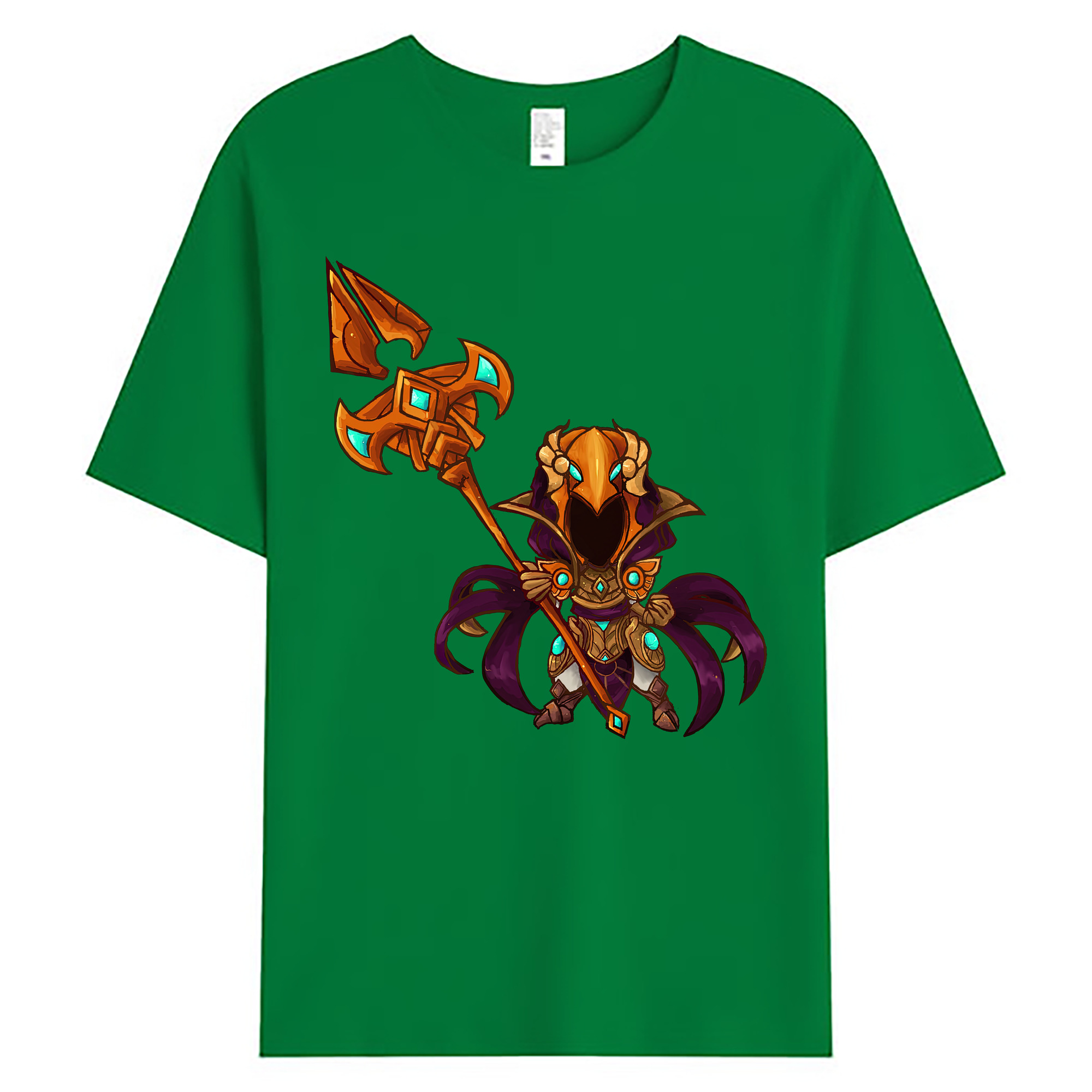 （画像用） リーグ・オブ・レジェンド League of Legends LOL 綿100％ メンズ半袖Tシャツ｜肌触りやわらか＆通気性
