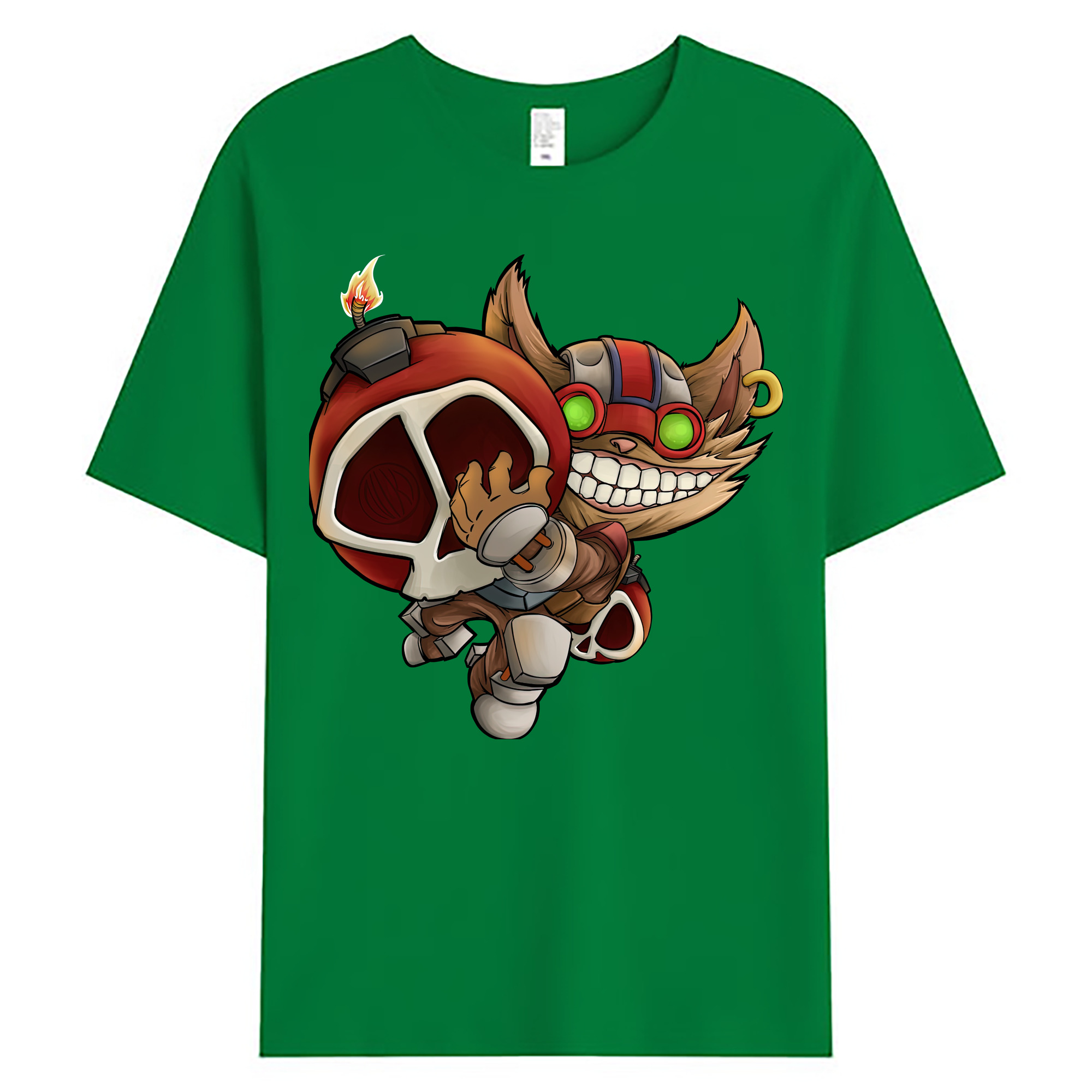（画像用） リーグ・オブ・レジェンド League of Legends LOL 綿100％ メンズ半袖Tシャツ｜肌触りやわらか＆通気性