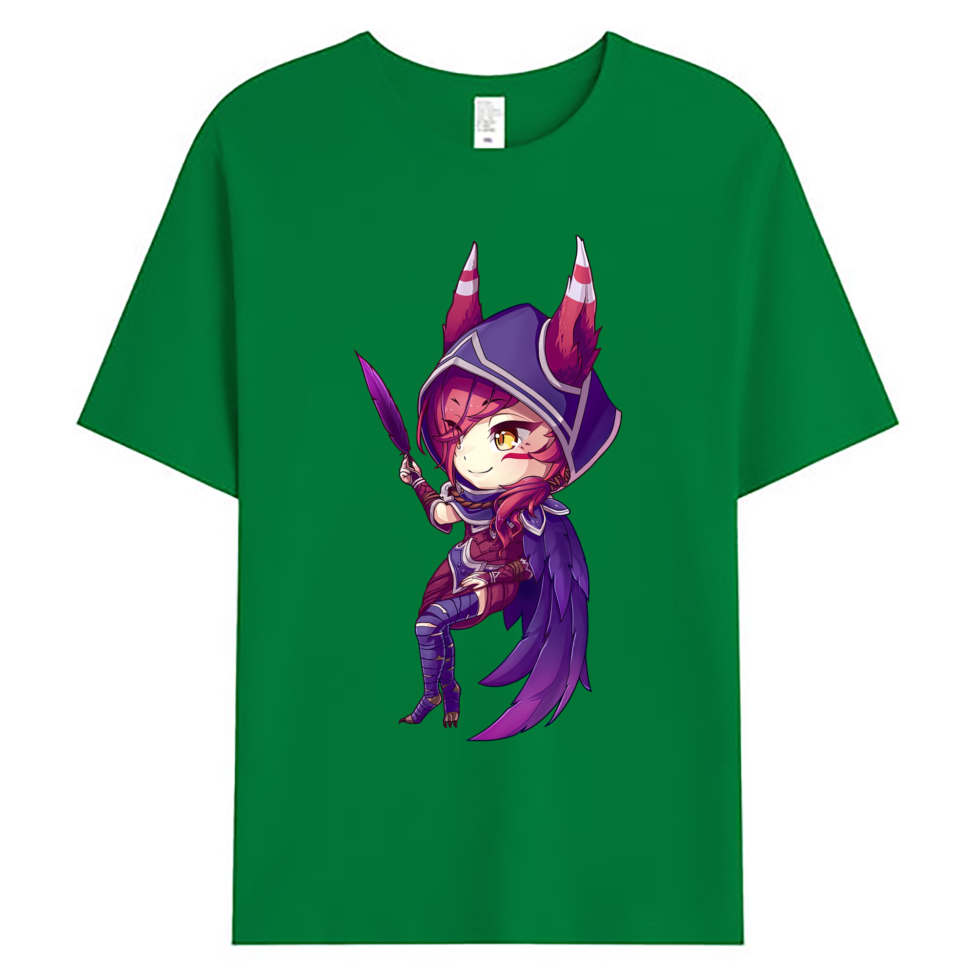 （画像用） リーグ・オブ・レジェンド League of Legends LOL 綿100％ メンズ半袖Tシャツ｜肌触りやわらか＆通気性
