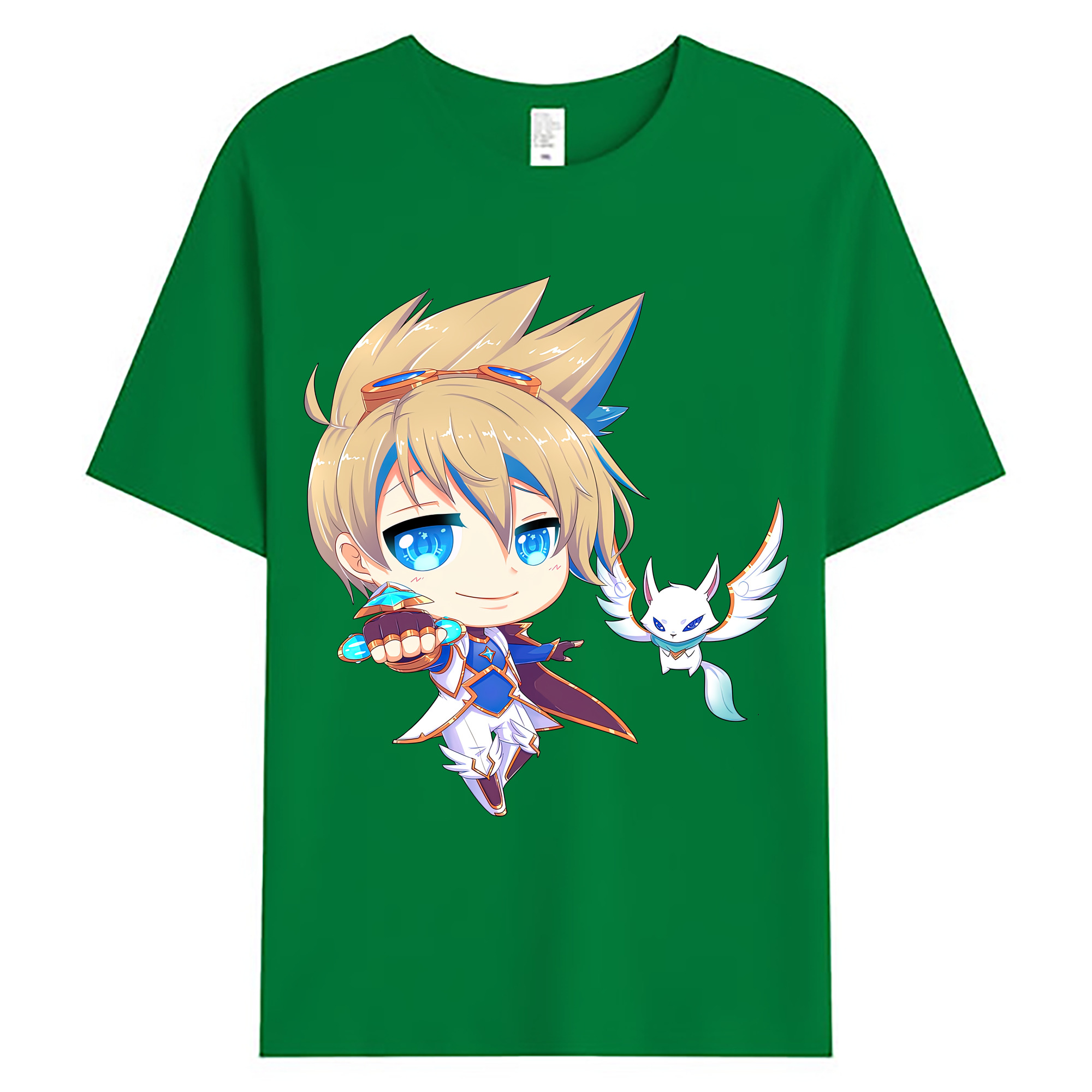 （画像用） リーグ・オブ・レジェンド League of Legends LOL 綿100％ メンズ半袖Tシャツ｜肌触りやわらか＆通気性