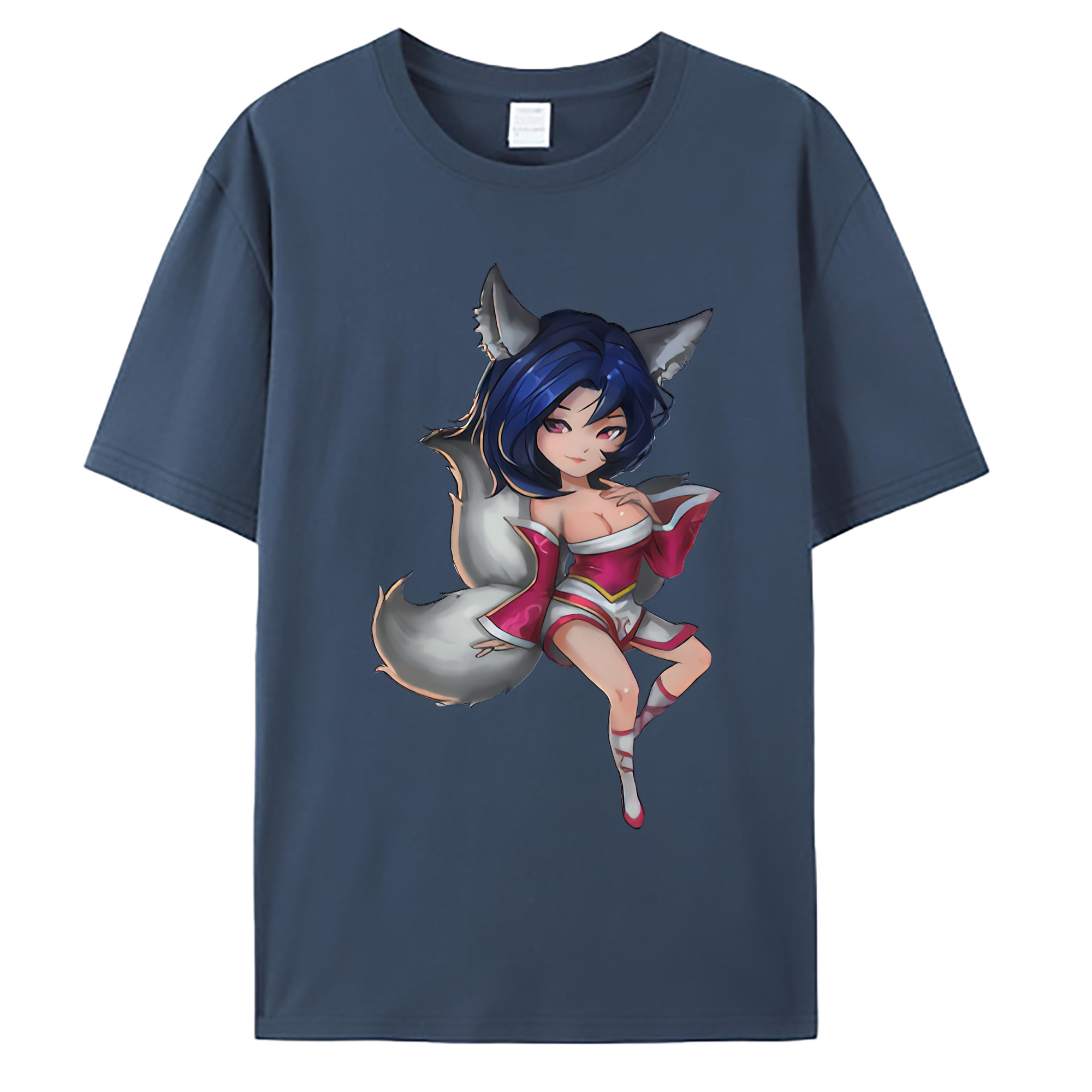 （画像用） リーグ・オブ・レジェンド League of Legends LOL 綿100％ メンズ半袖Tシャツ｜肌触りやわらか＆通気性
