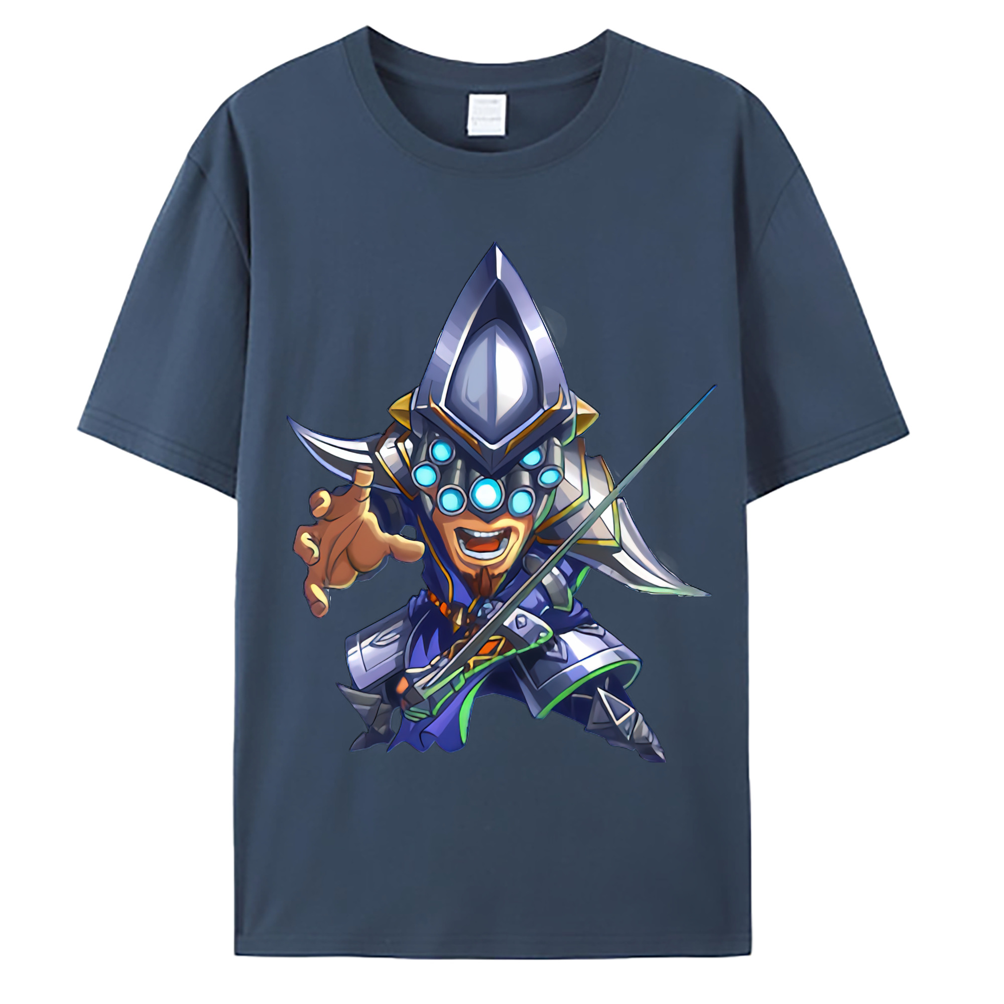 （画像用） リーグ・オブ・レジェンド League of Legends LOL 綿100％ メンズ半袖Tシャツ｜肌触りやわらか＆通気性