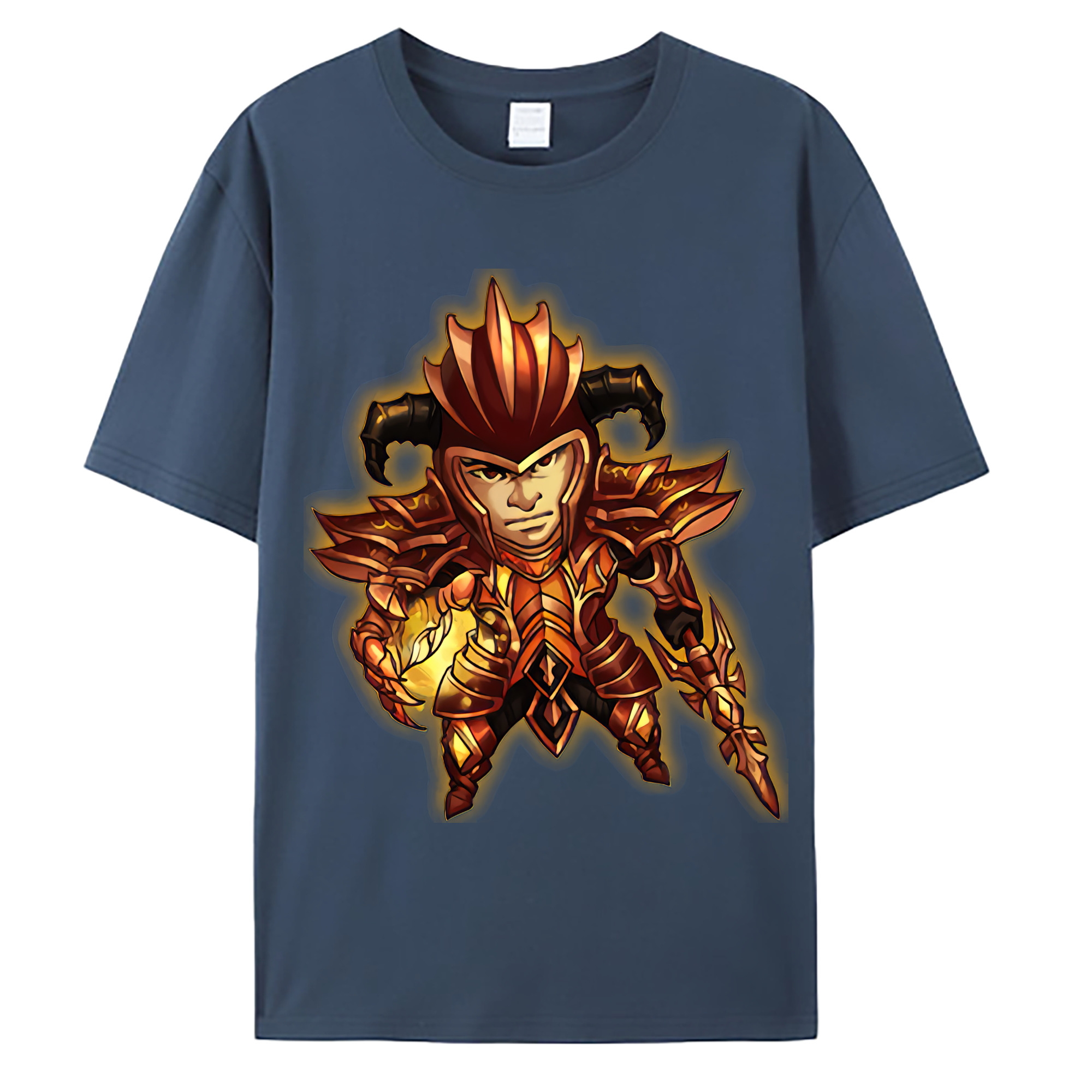 （画像用） リーグ・オブ・レジェンド League of Legends LOL 綿100％ メンズ半袖Tシャツ｜肌触りやわらか＆通気性