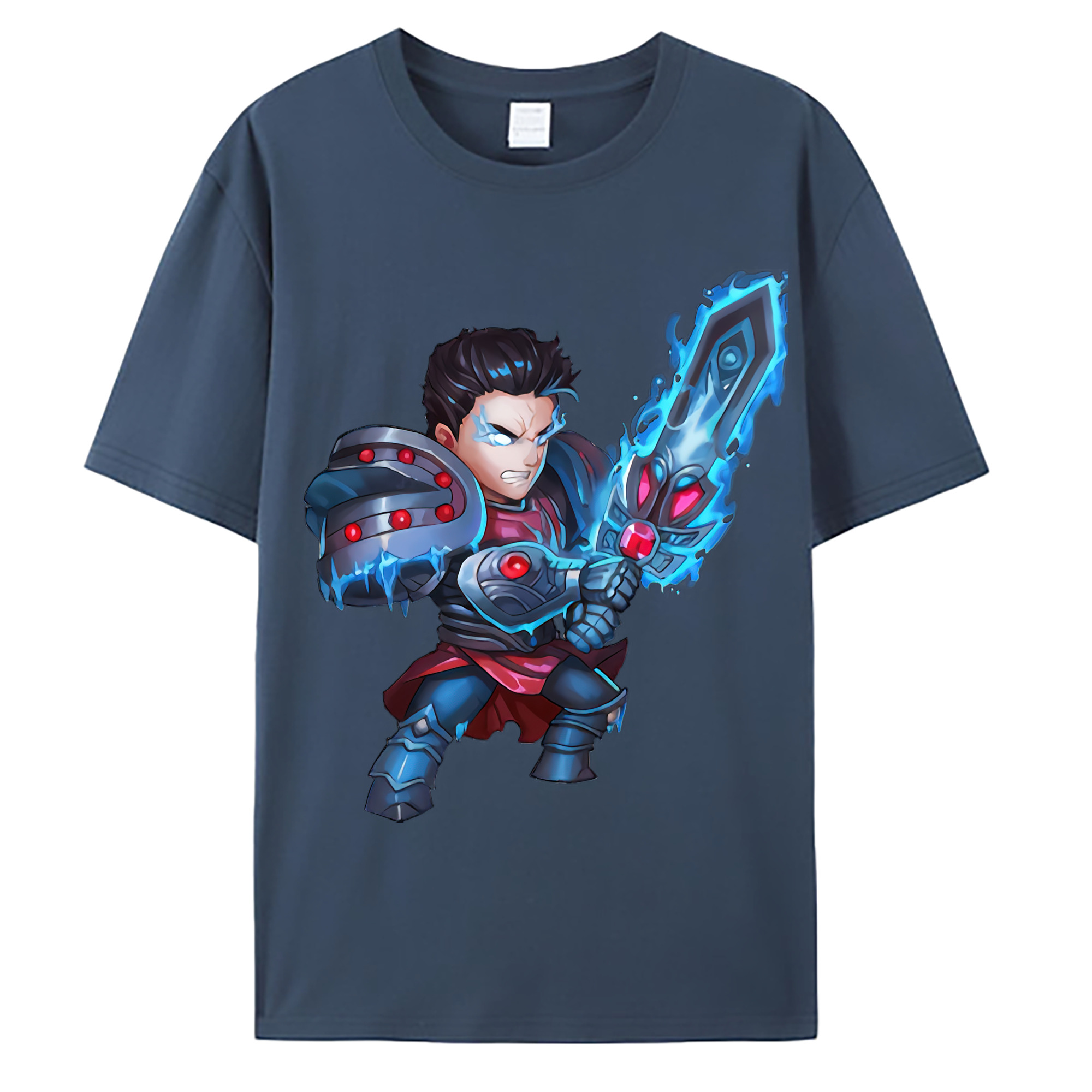 （画像用） リーグ・オブ・レジェンド League of Legends LOL 綿100％ メンズ半袖Tシャツ｜肌触りやわらか＆通気性