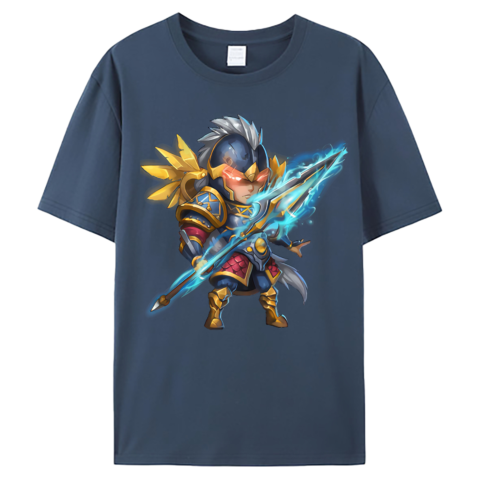 （画像用） リーグ・オブ・レジェンド League of Legends LOL 綿100％ メンズ半袖Tシャツ｜肌触りやわらか＆通気性