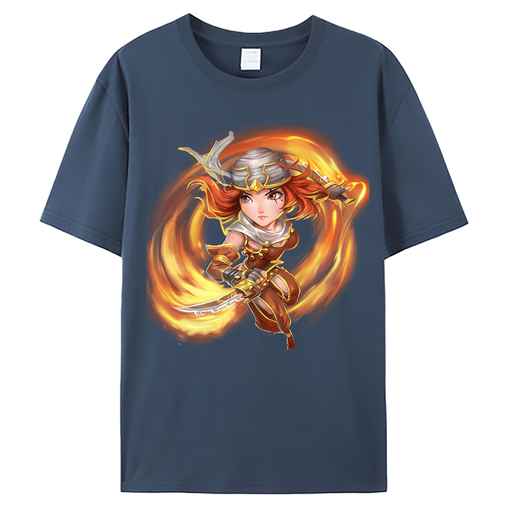 （画像用） リーグ・オブ・レジェンド League of Legends LOL 綿100％ メンズ半袖Tシャツ｜肌触りやわらか＆通気性