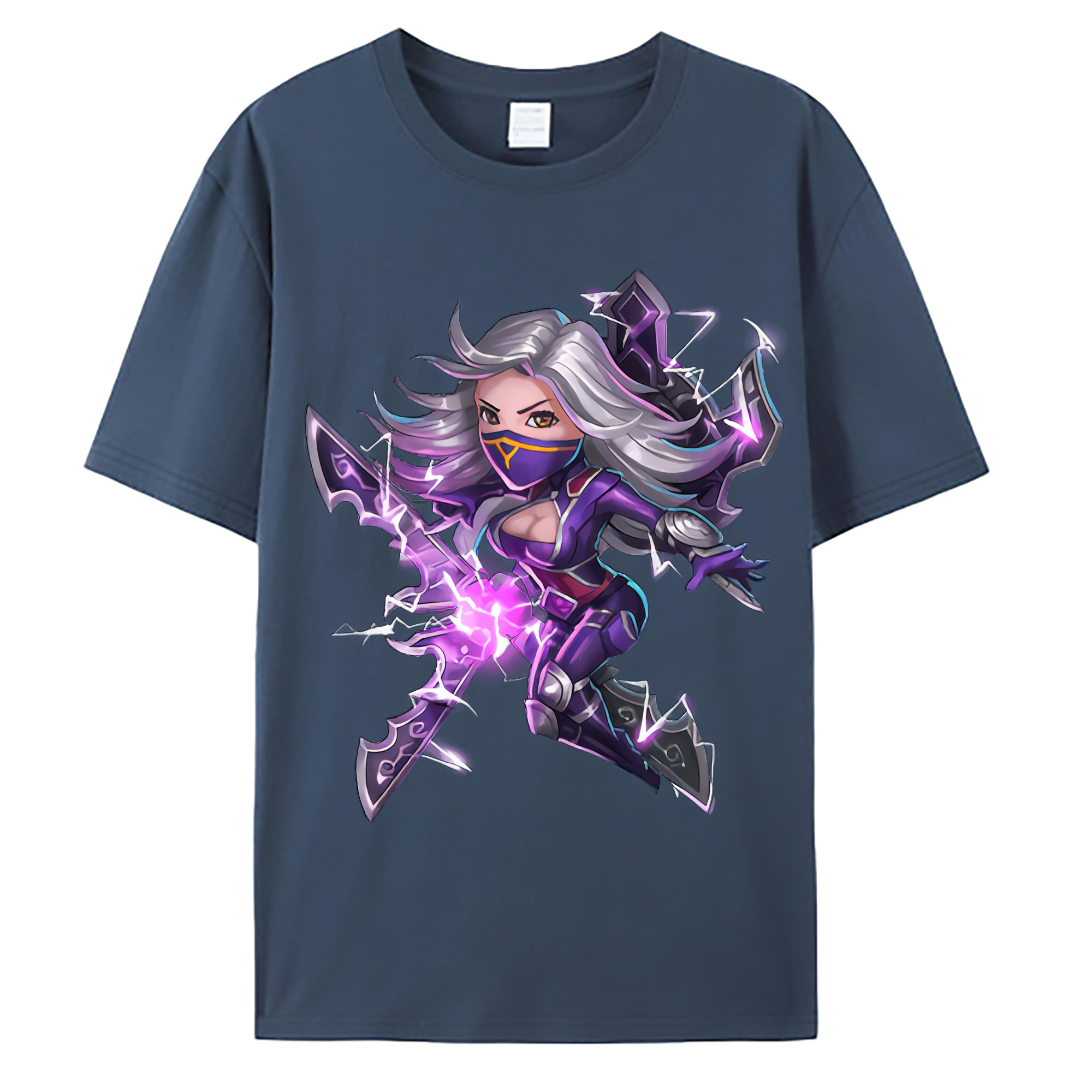 （画像用） リーグ・オブ・レジェンド League of Legends LOL 綿100％ メンズ半袖Tシャツ｜肌触りやわらか＆通気性