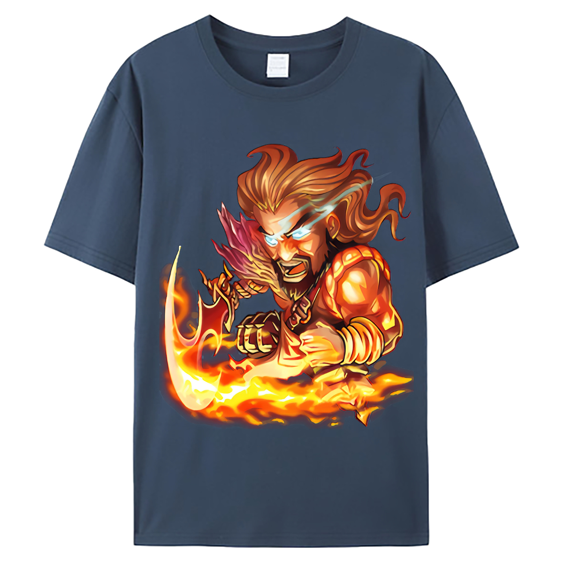 （画像用） リーグ・オブ・レジェンド League of Legends LOL 綿100％ メンズ半袖Tシャツ｜肌触りやわらか＆通気性