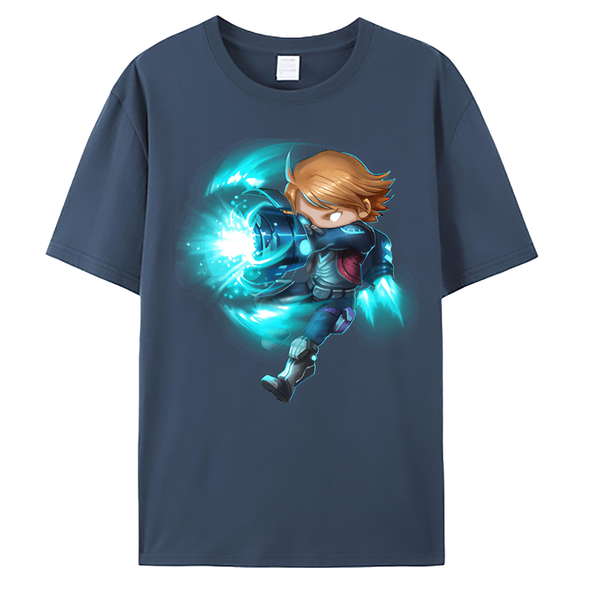 （画像用） リーグ・オブ・レジェンド League of Legends LOL 綿100％ メンズ半袖Tシャツ｜肌触りやわらか＆通気性
