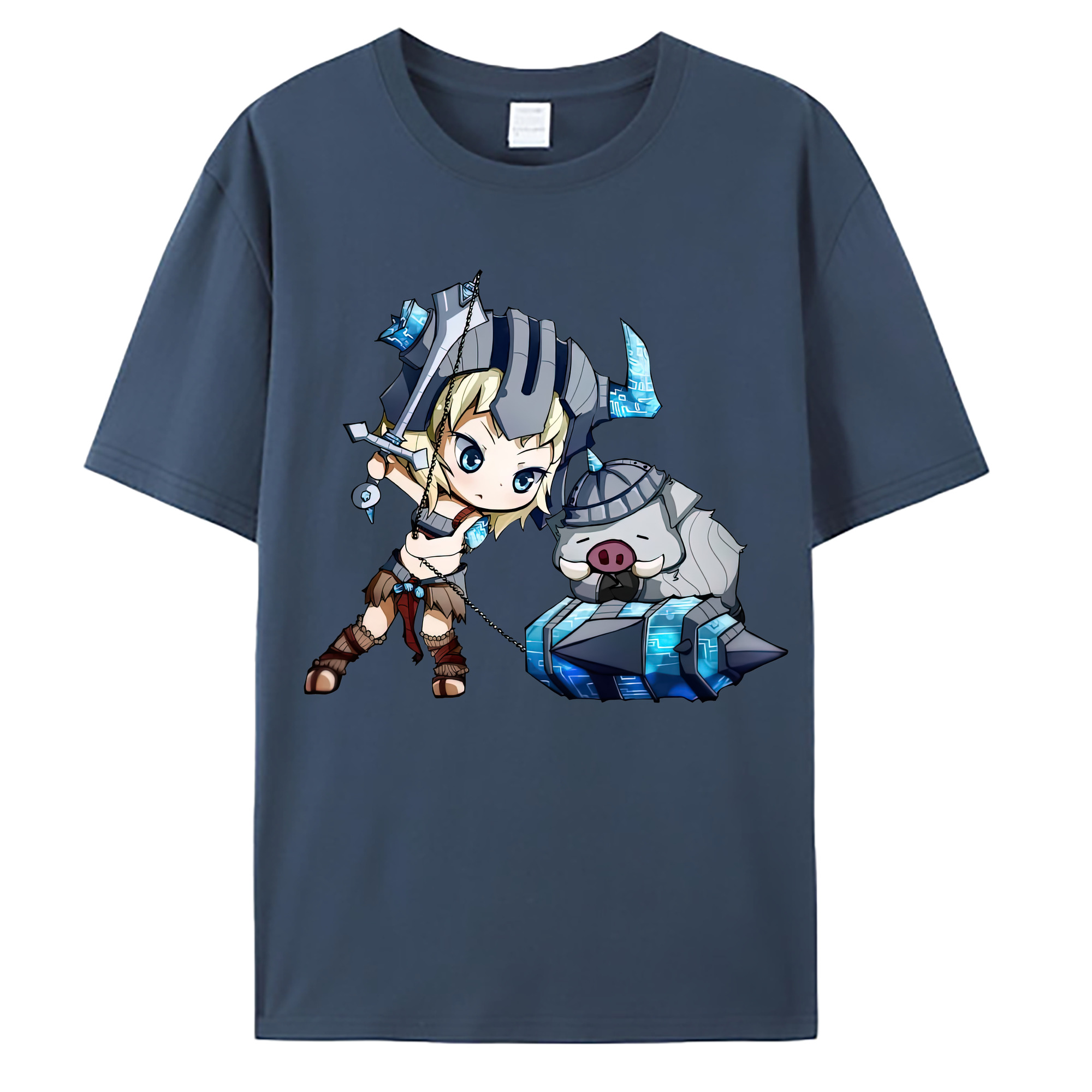 （画像用） リーグ・オブ・レジェンド League of Legends LOL 綿100％ メンズ半袖Tシャツ｜肌触りやわらか＆通気性