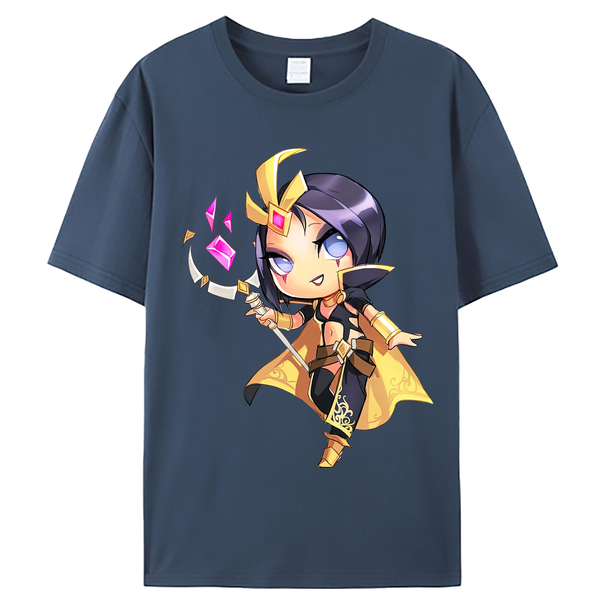 （画像用） リーグ・オブ・レジェンド League of Legends LOL 綿100％ メンズ半袖Tシャツ｜肌触りやわらか＆通気性