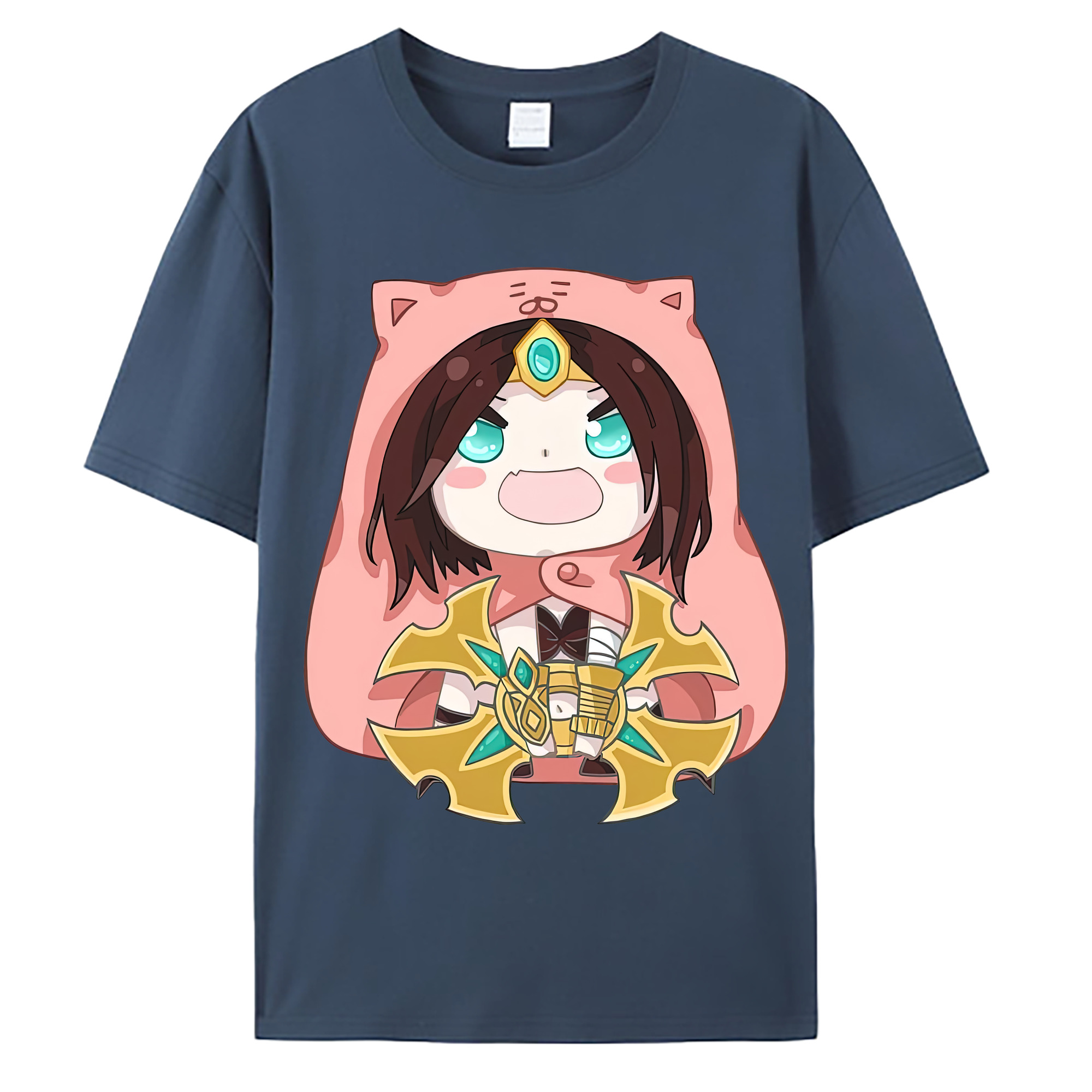 （画像用） リーグ・オブ・レジェンド League of Legends LOL 綿100％ メンズ半袖Tシャツ｜肌触りやわらか＆通気性