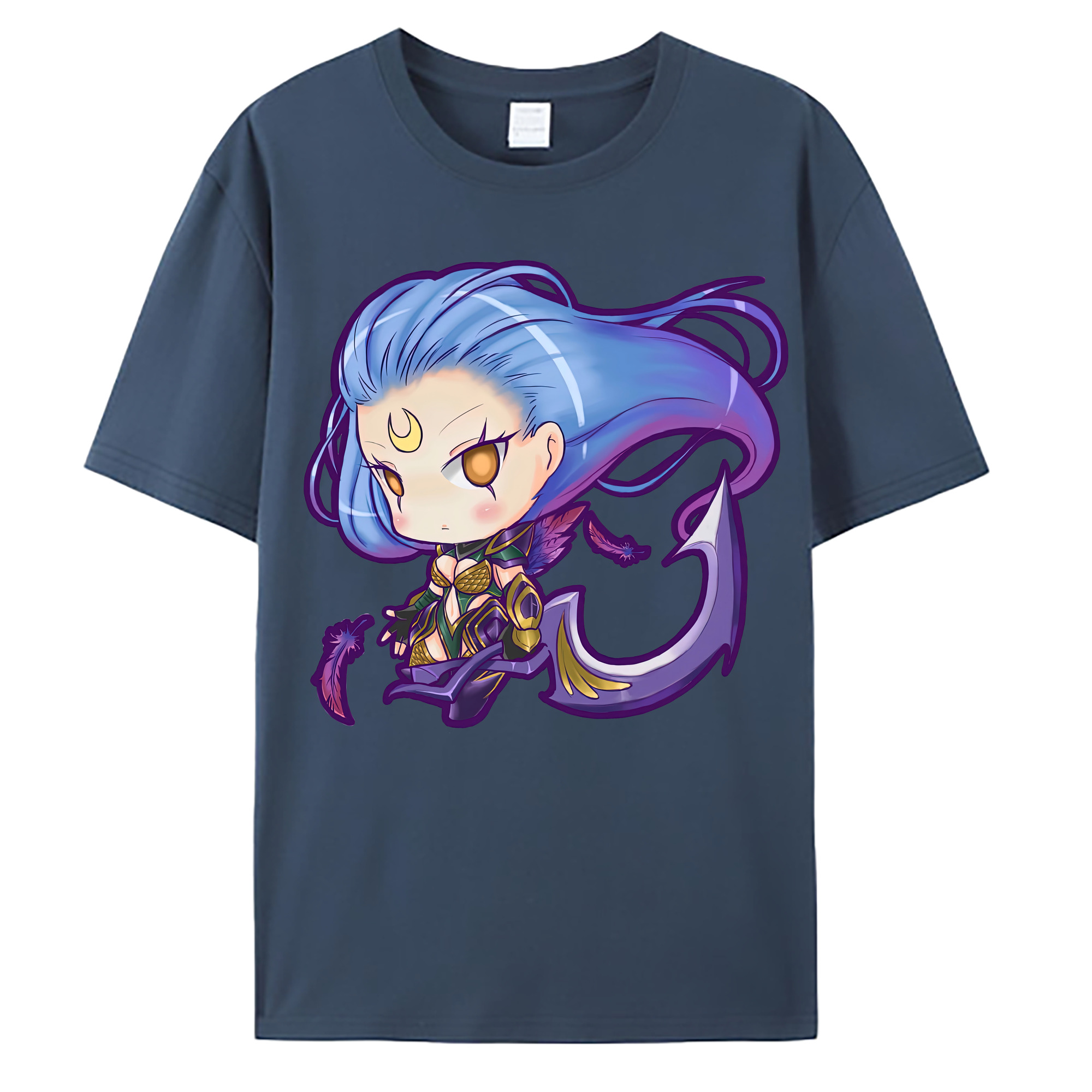 （画像用） リーグ・オブ・レジェンド League of Legends LOL 綿100％ メンズ半袖Tシャツ｜肌触りやわらか＆通気性
