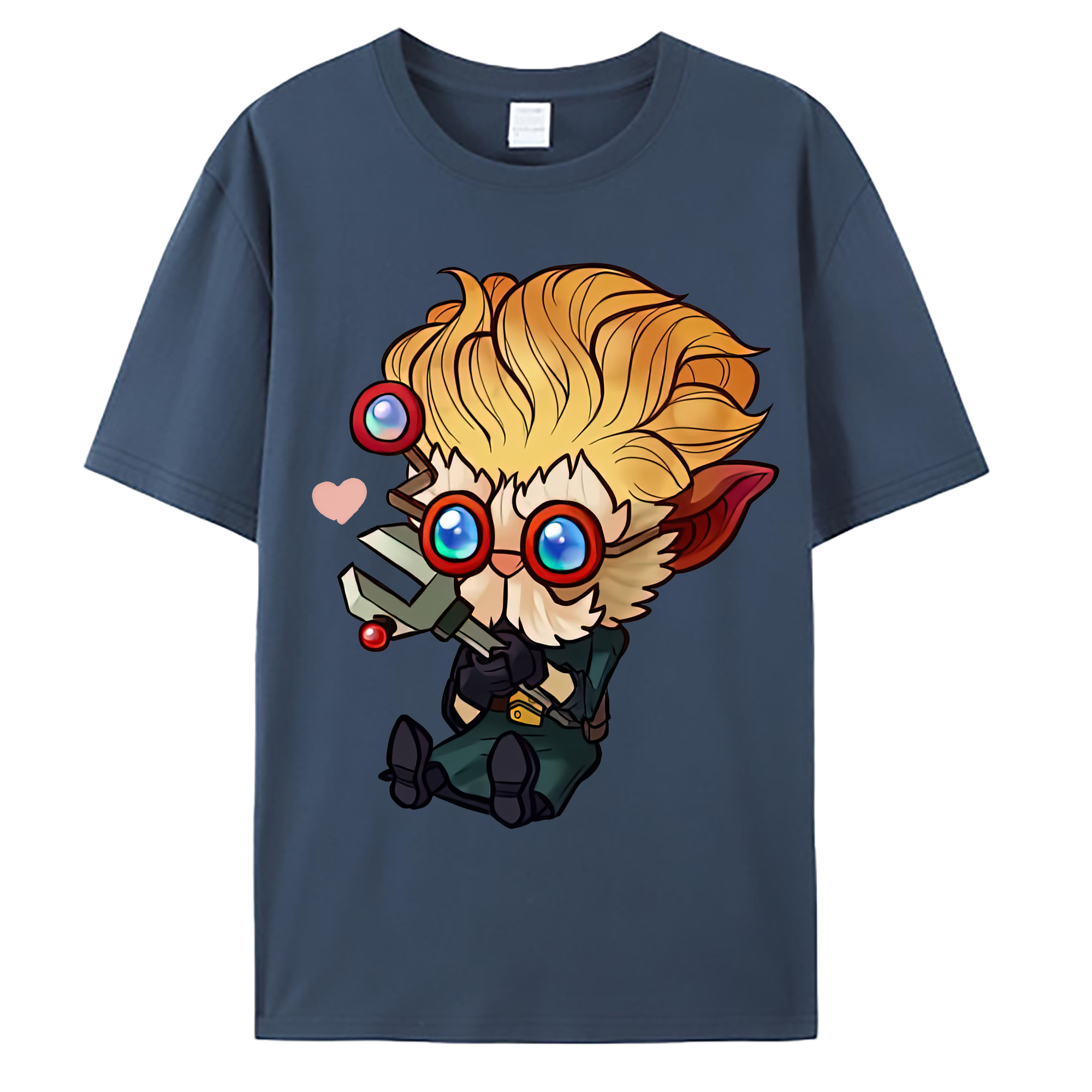 （画像用） リーグ・オブ・レジェンド League of Legends LOL 綿100％ メンズ半袖Tシャツ｜肌触りやわらか＆通気性