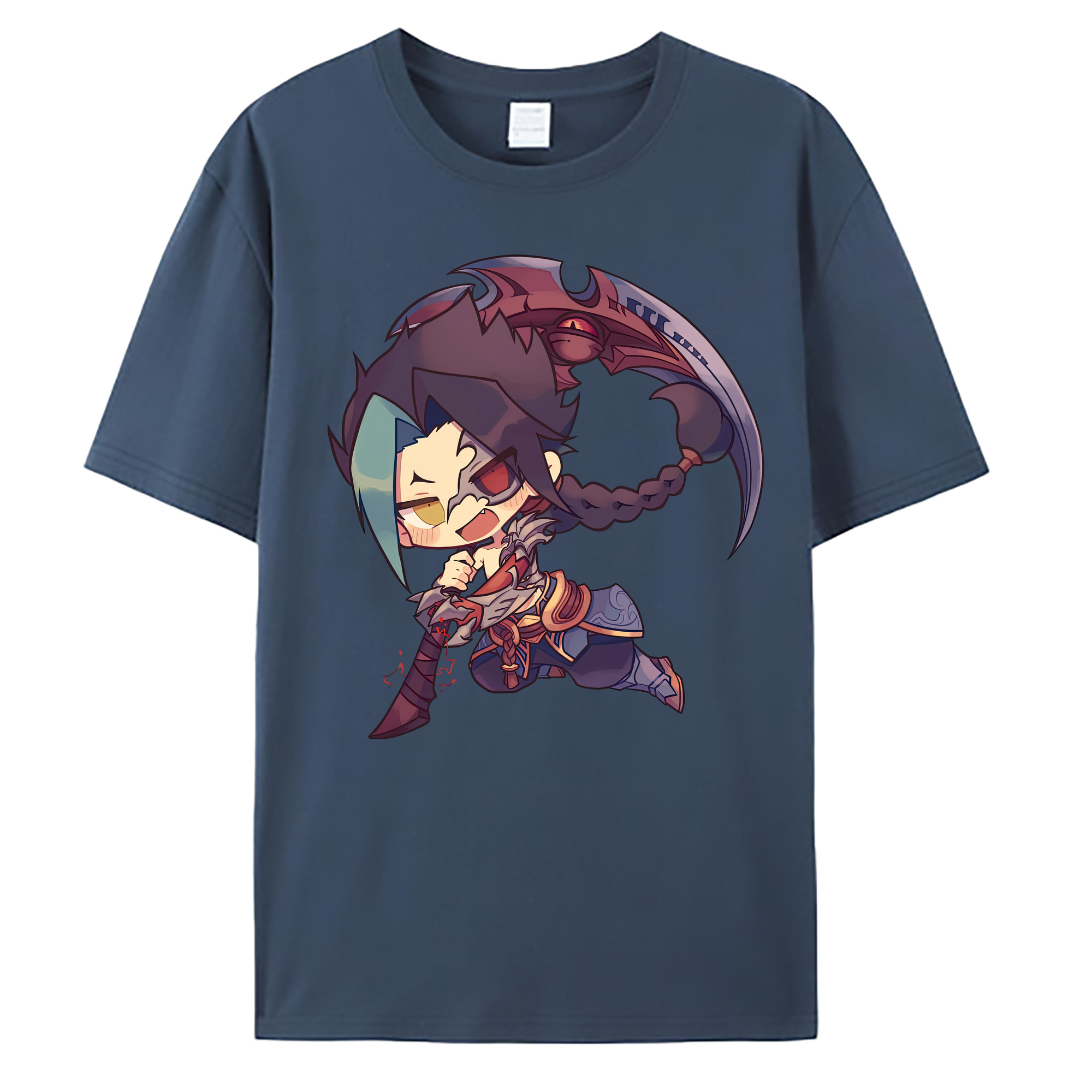 （画像用） リーグ・オブ・レジェンド League of Legends LOL 綿100％ メンズ半袖Tシャツ｜肌触りやわらか＆通気性