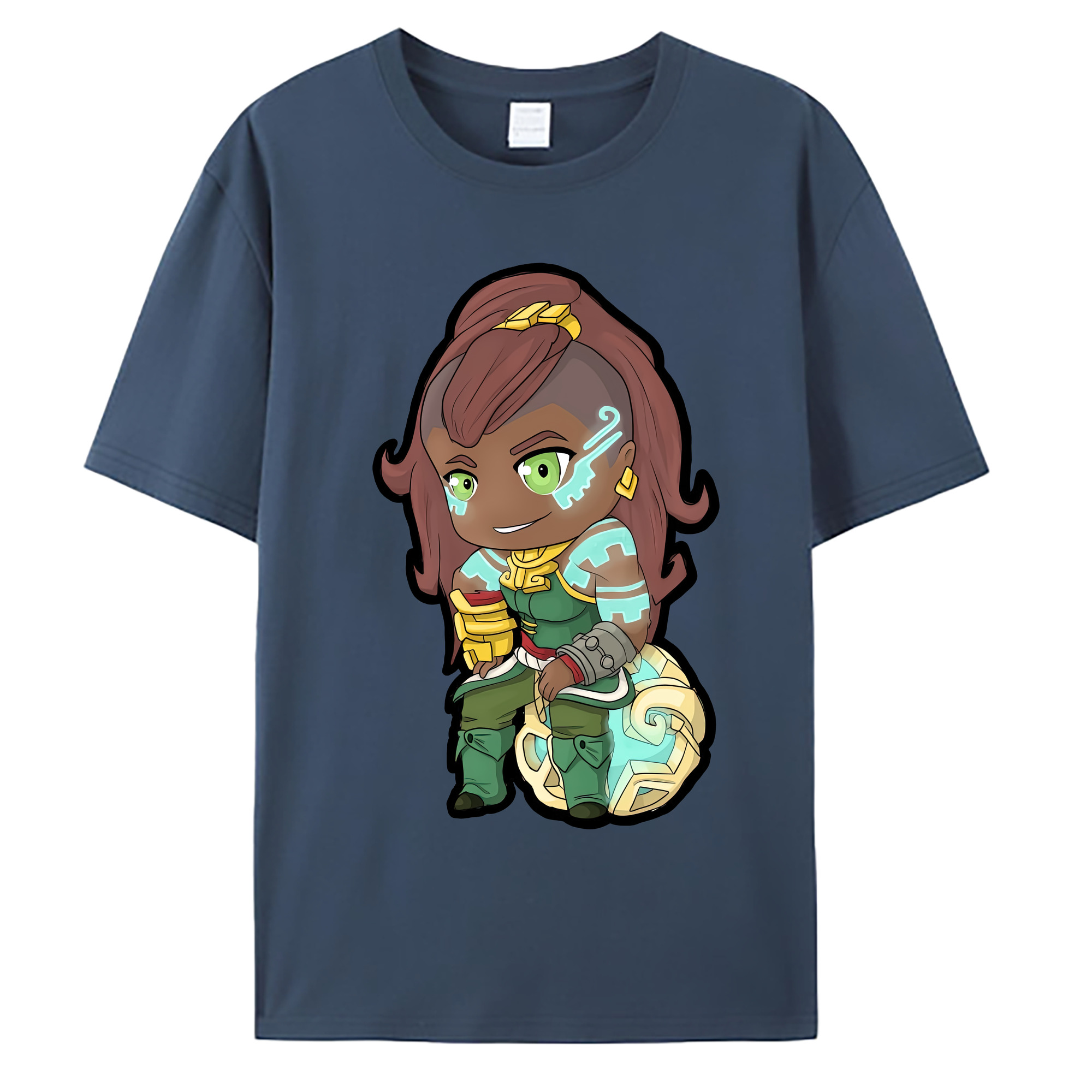 （画像用） リーグ・オブ・レジェンド League of Legends LOL 綿100％ メンズ半袖Tシャツ｜肌触りやわらか＆通気性