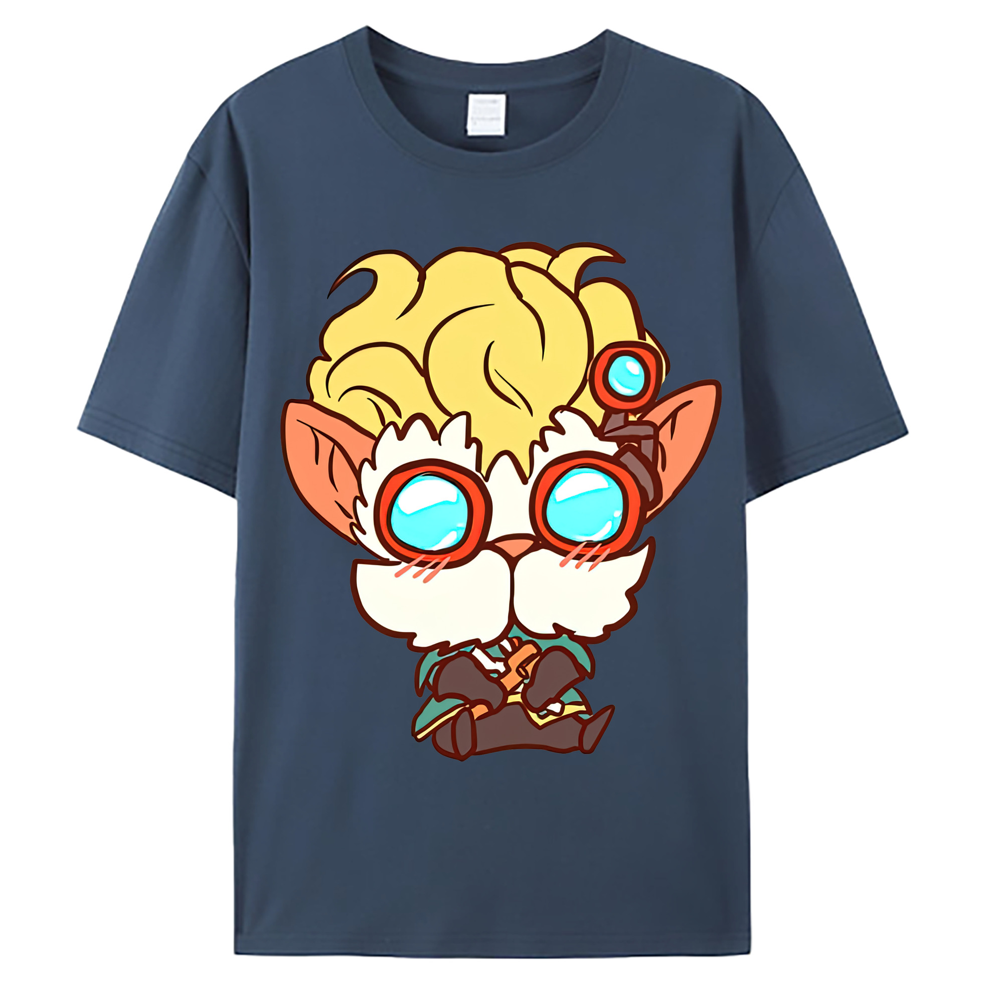 （画像用） リーグ・オブ・レジェンド League of Legends LOL 綿100％ メンズ半袖Tシャツ｜肌触りやわらか＆通気性