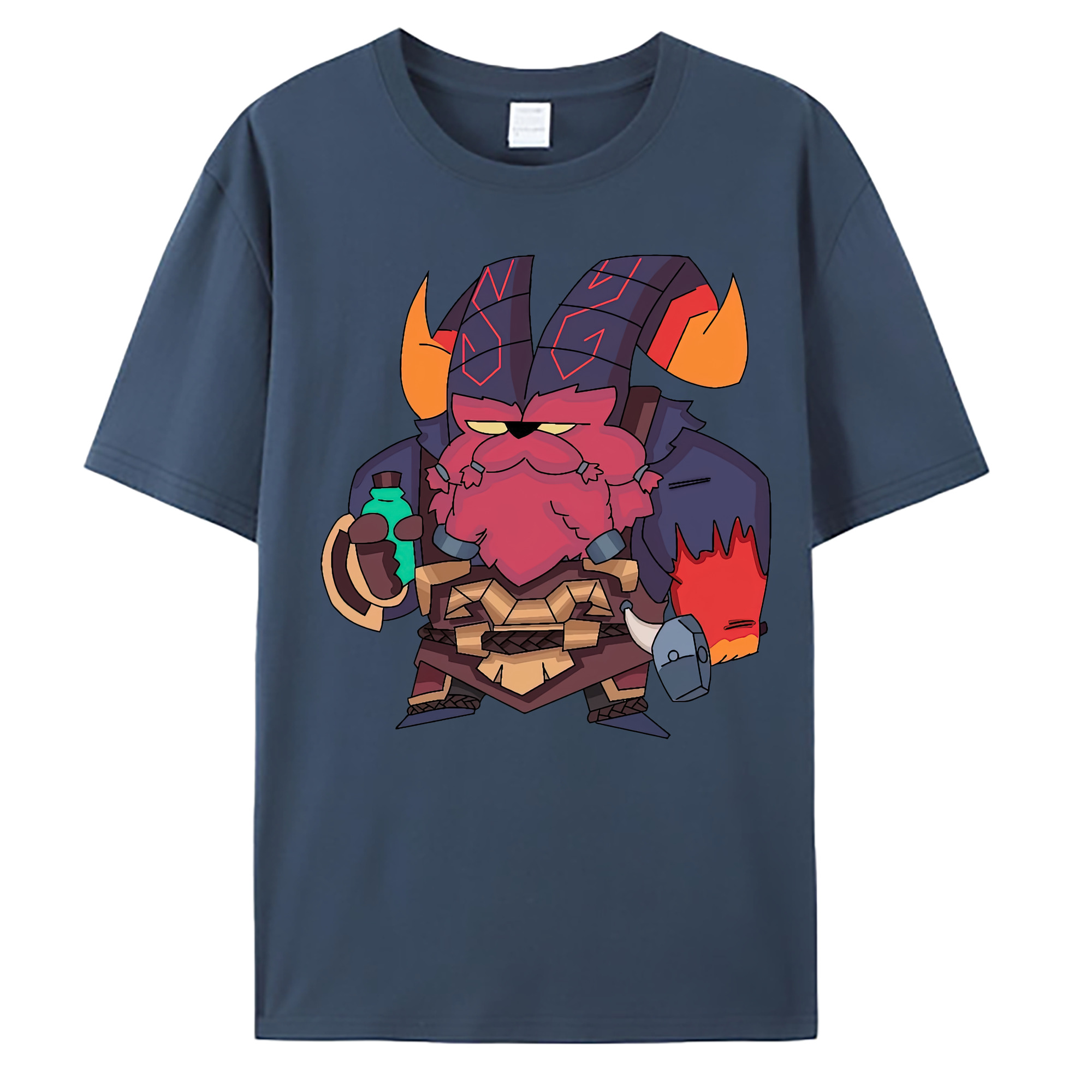 （画像用） リーグ・オブ・レジェンド League of Legends LOL 綿100％ メンズ半袖Tシャツ｜肌触りやわらか＆通気性