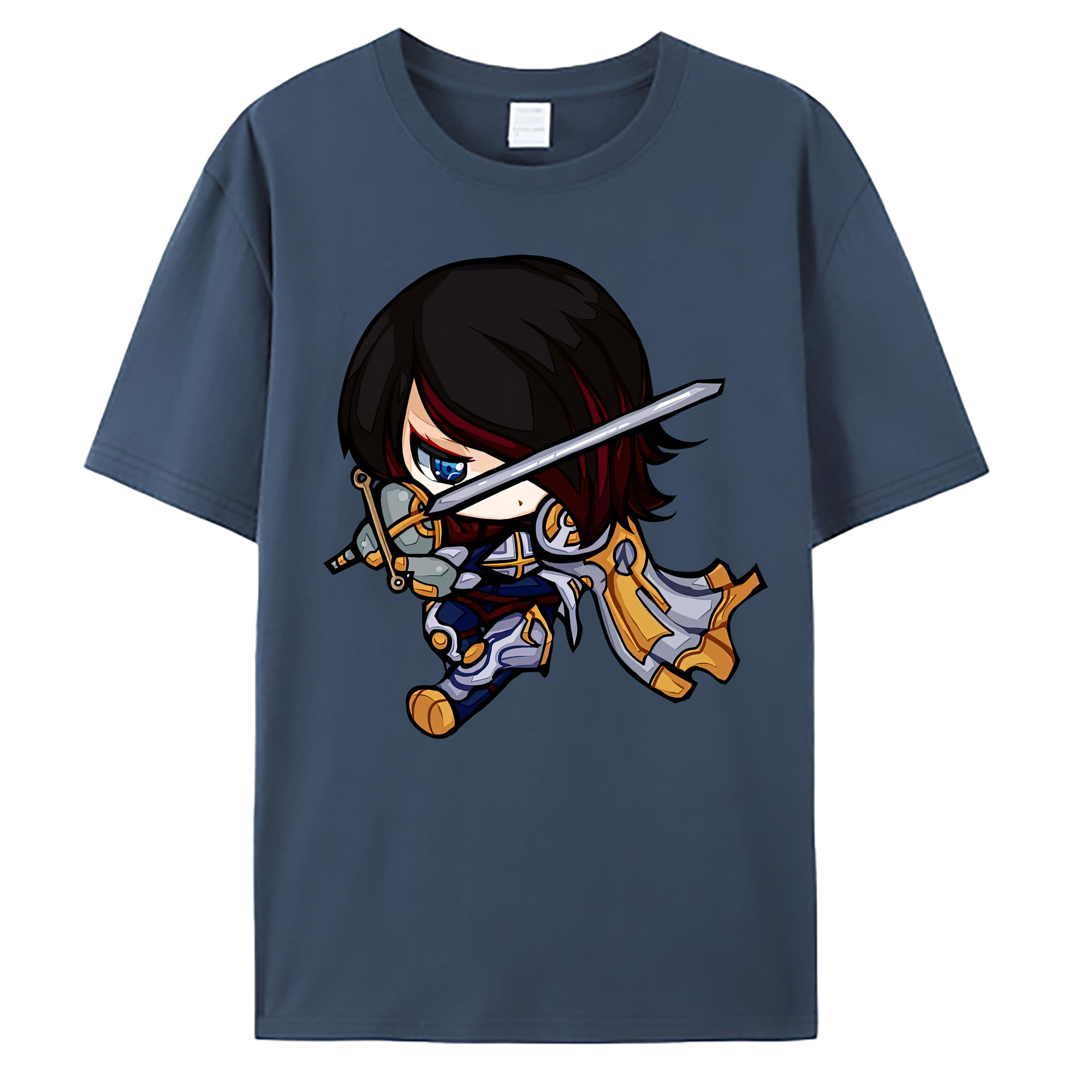（画像用） リーグ・オブ・レジェンド League of Legends LOL 綿100％ メンズ半袖Tシャツ｜肌触りやわらか＆通気性