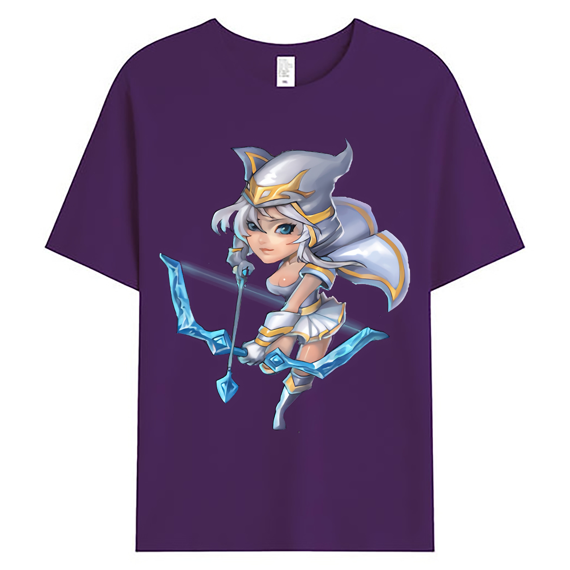（画像用） リーグ・オブ・レジェンド League of Legends LOL 綿100％ メンズ半袖Tシャツ｜肌触りやわらか＆通気性