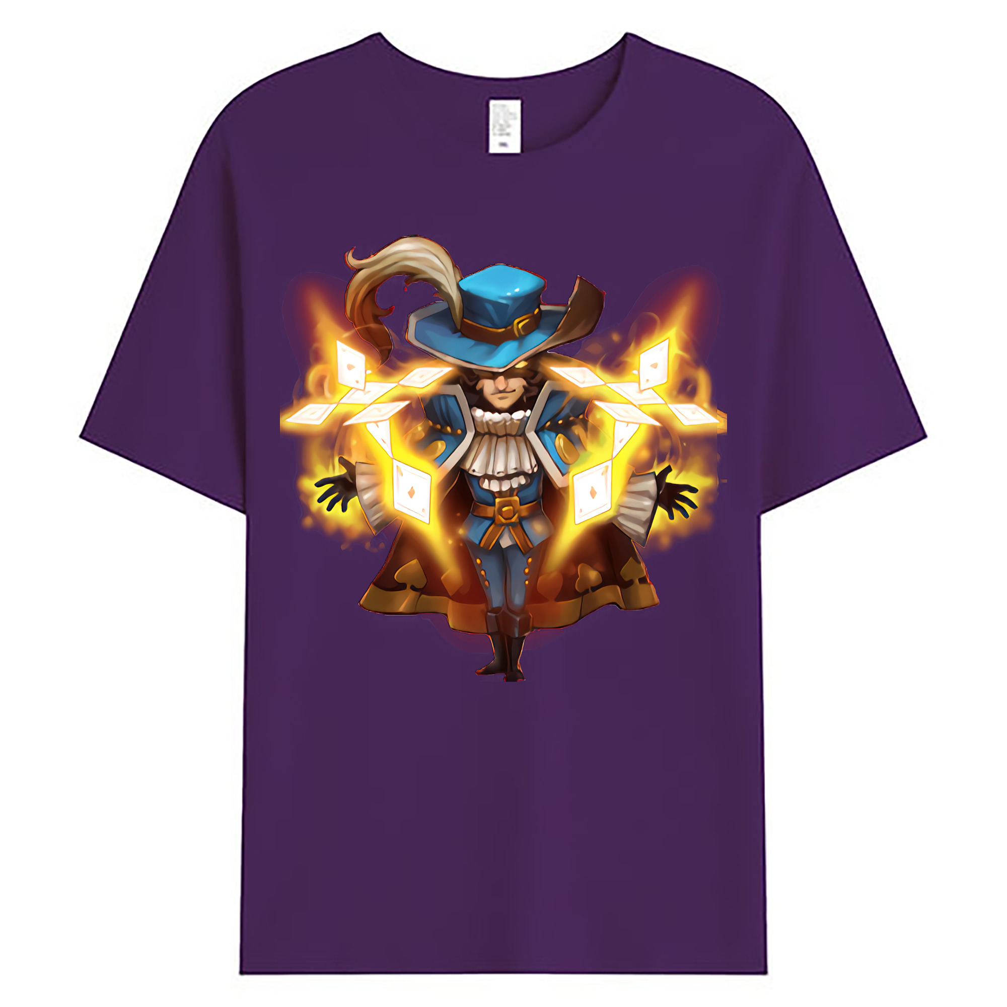 （画像用） リーグ・オブ・レジェンド League of Legends LOL 綿100％ メンズ半袖Tシャツ｜肌触りやわらか＆通気性