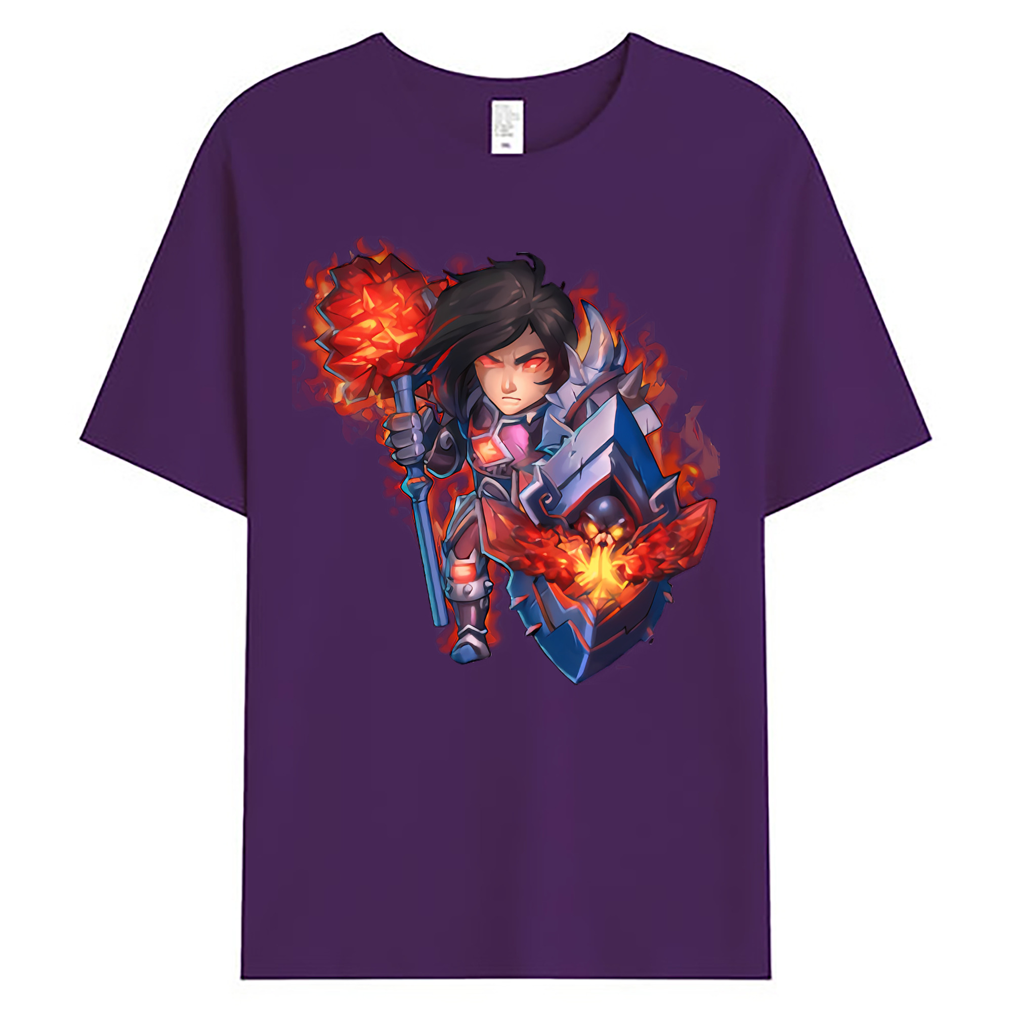 （画像用） リーグ・オブ・レジェンド League of Legends LOL 綿100％ メンズ半袖Tシャツ｜肌触りやわらか＆通気性