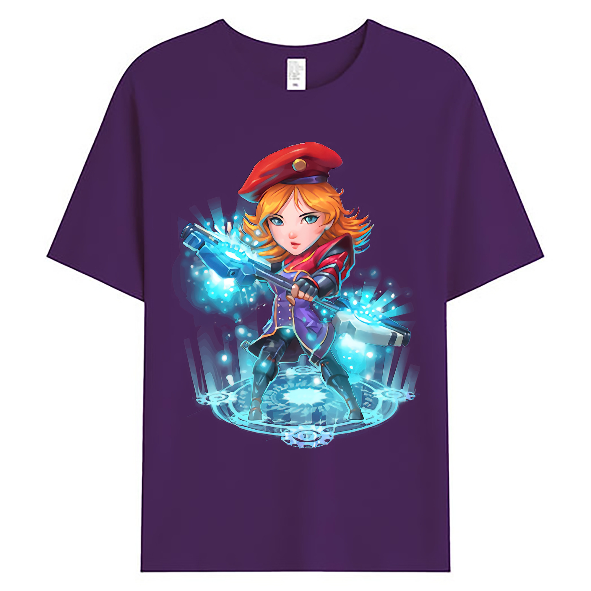 （画像用） リーグ・オブ・レジェンド League of Legends LOL 綿100％ メンズ半袖Tシャツ｜肌触りやわらか＆通気性