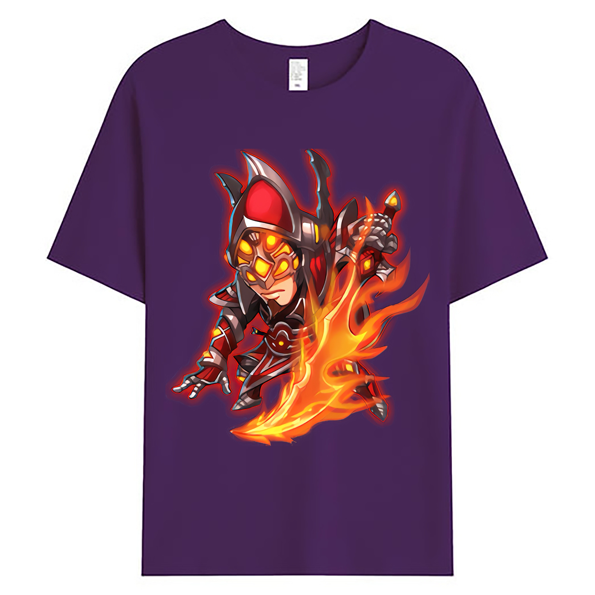（画像用） リーグ・オブ・レジェンド League of Legends LOL 綿100％ メンズ半袖Tシャツ｜肌触りやわらか＆通気性