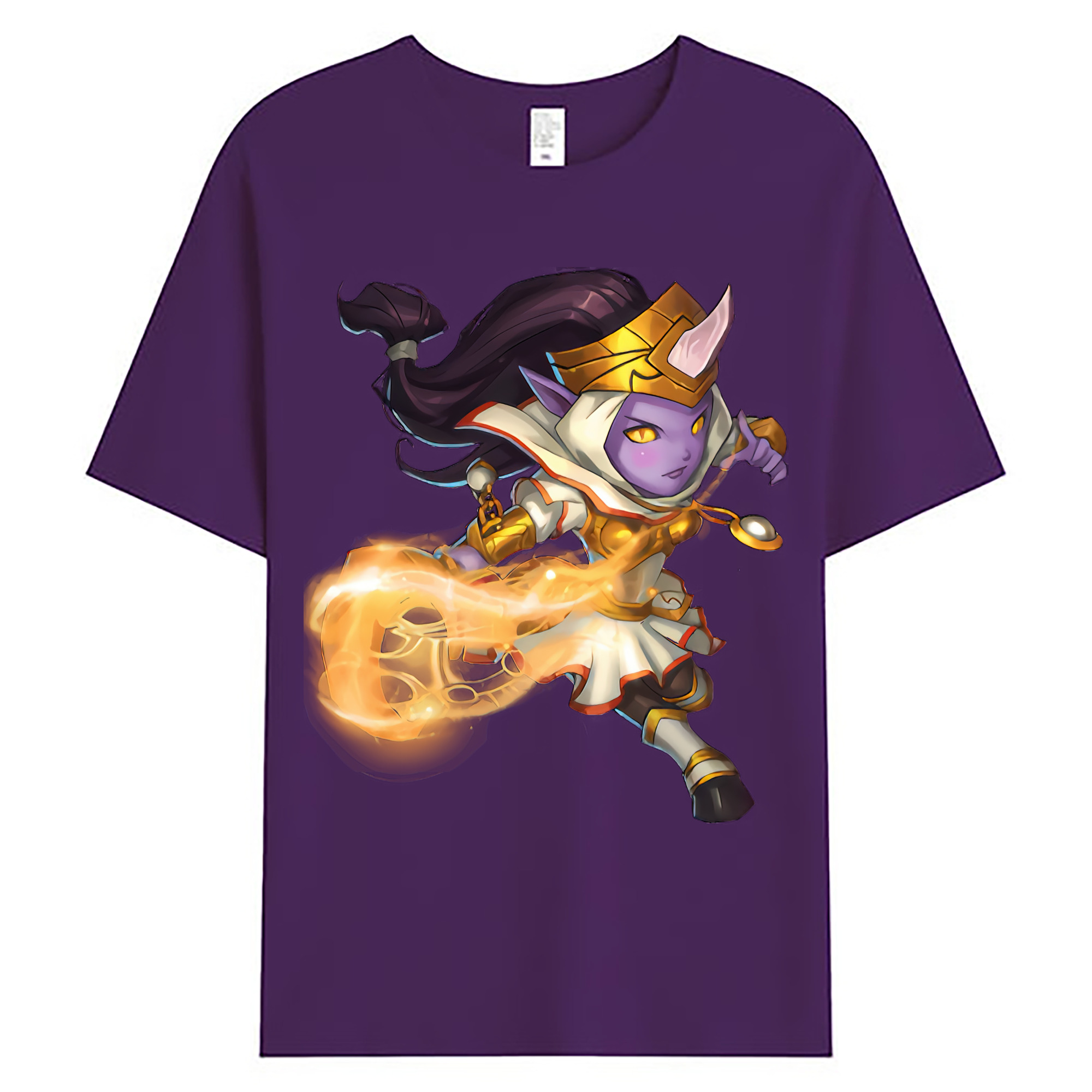 （画像用） リーグ・オブ・レジェンド League of Legends LOL 綿100％ メンズ半袖Tシャツ｜肌触りやわらか＆通気性