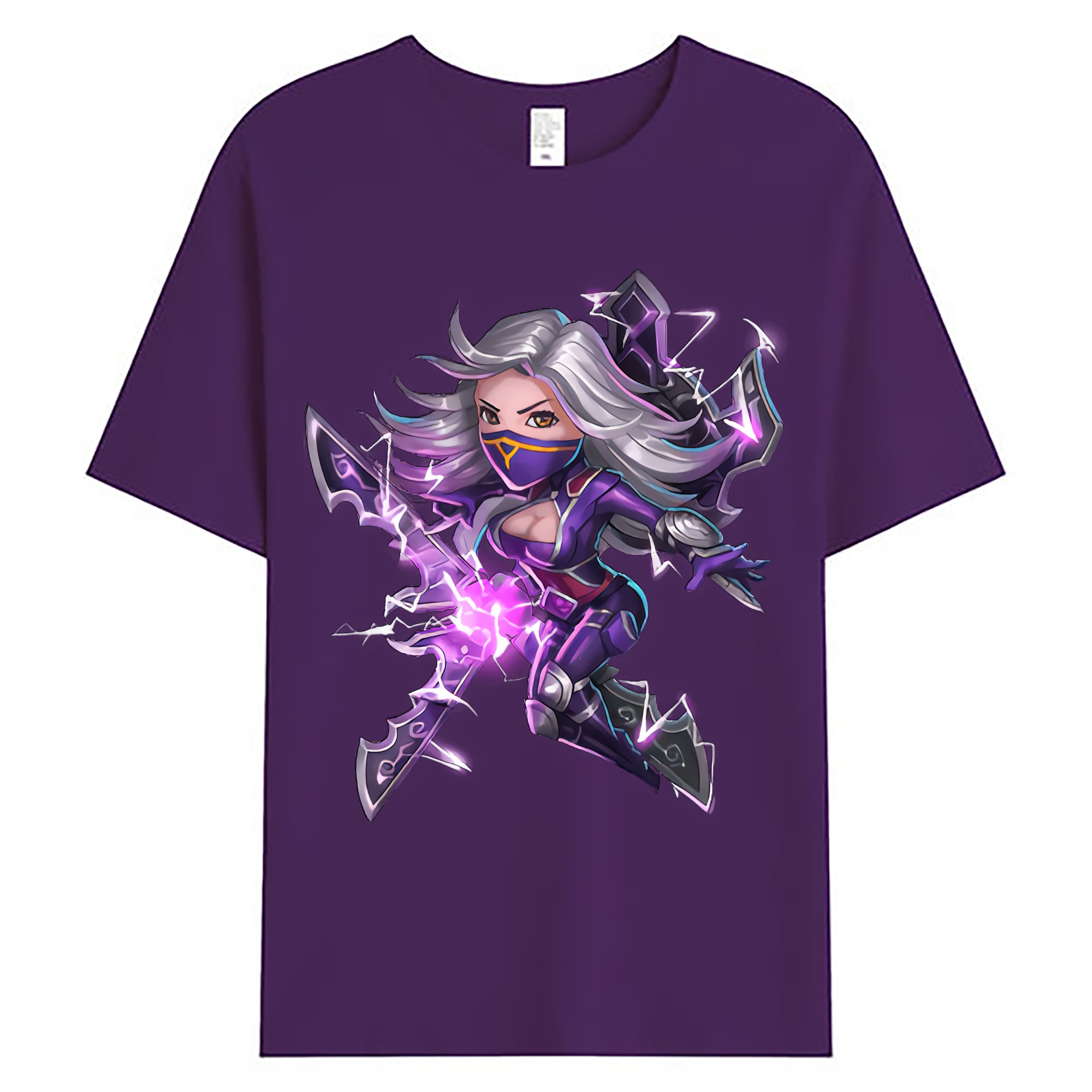 （画像用） リーグ・オブ・レジェンド League of Legends LOL 綿100％ メンズ半袖Tシャツ｜肌触りやわらか＆通気性