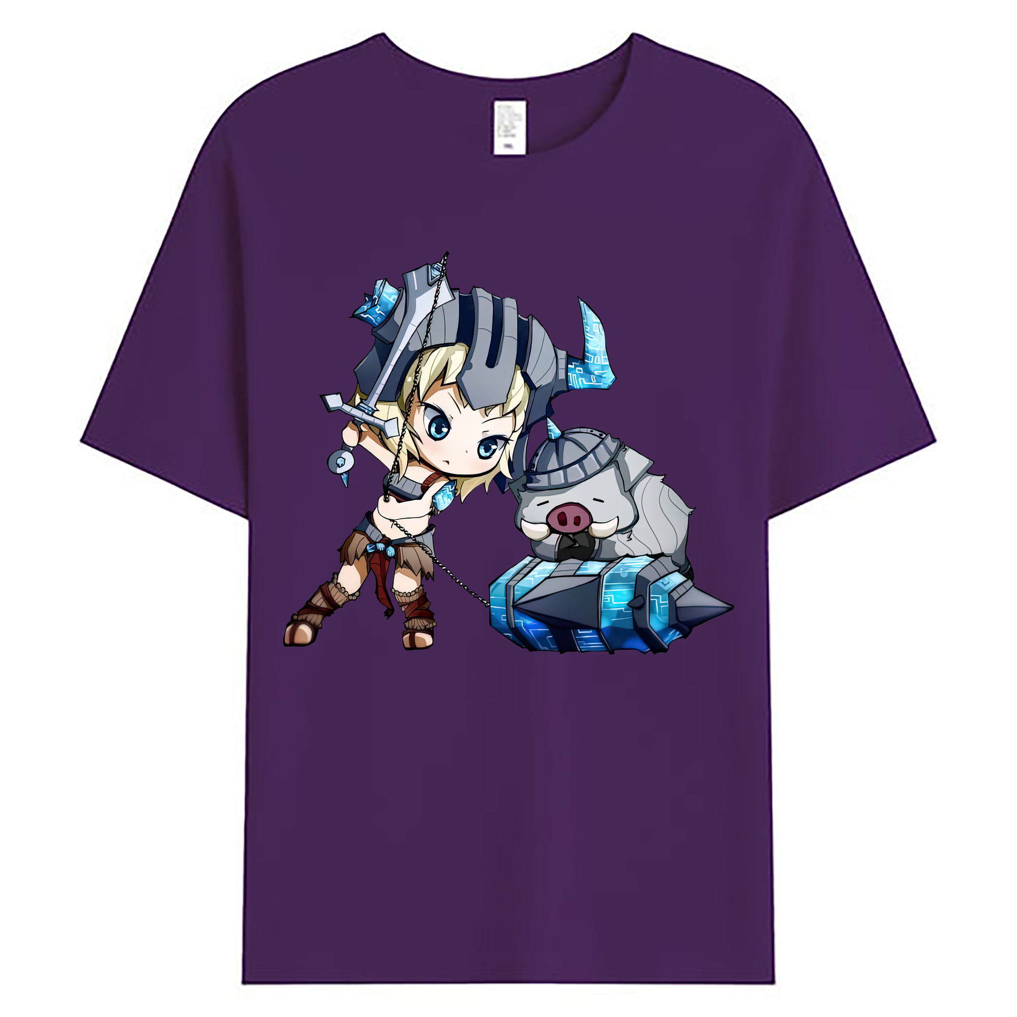 （画像用） リーグ・オブ・レジェンド League of Legends LOL 綿100％ メンズ半袖Tシャツ｜肌触りやわらか＆通気性