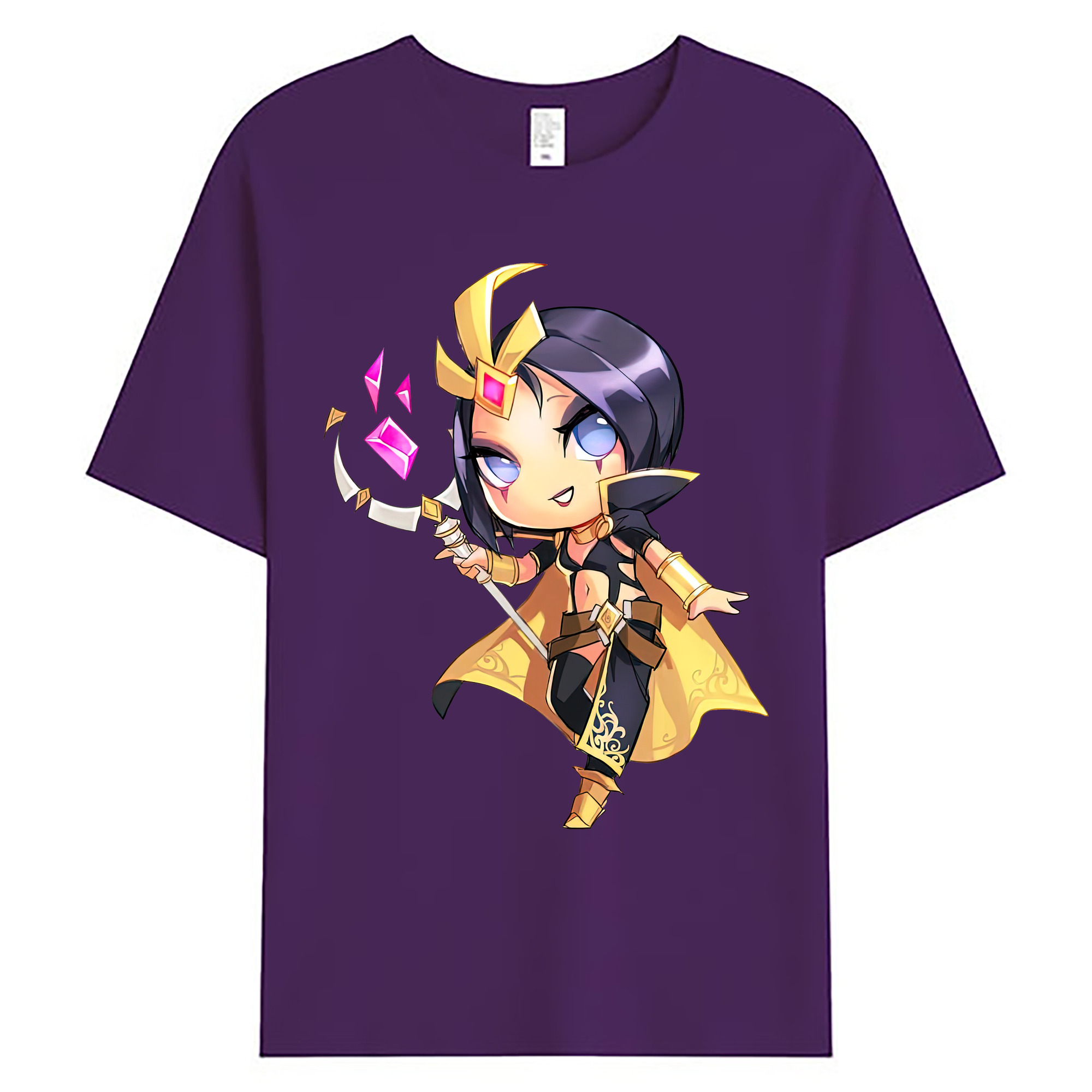 （画像用） リーグ・オブ・レジェンド League of Legends LOL 綿100％ メンズ半袖Tシャツ｜肌触りやわらか＆通気性