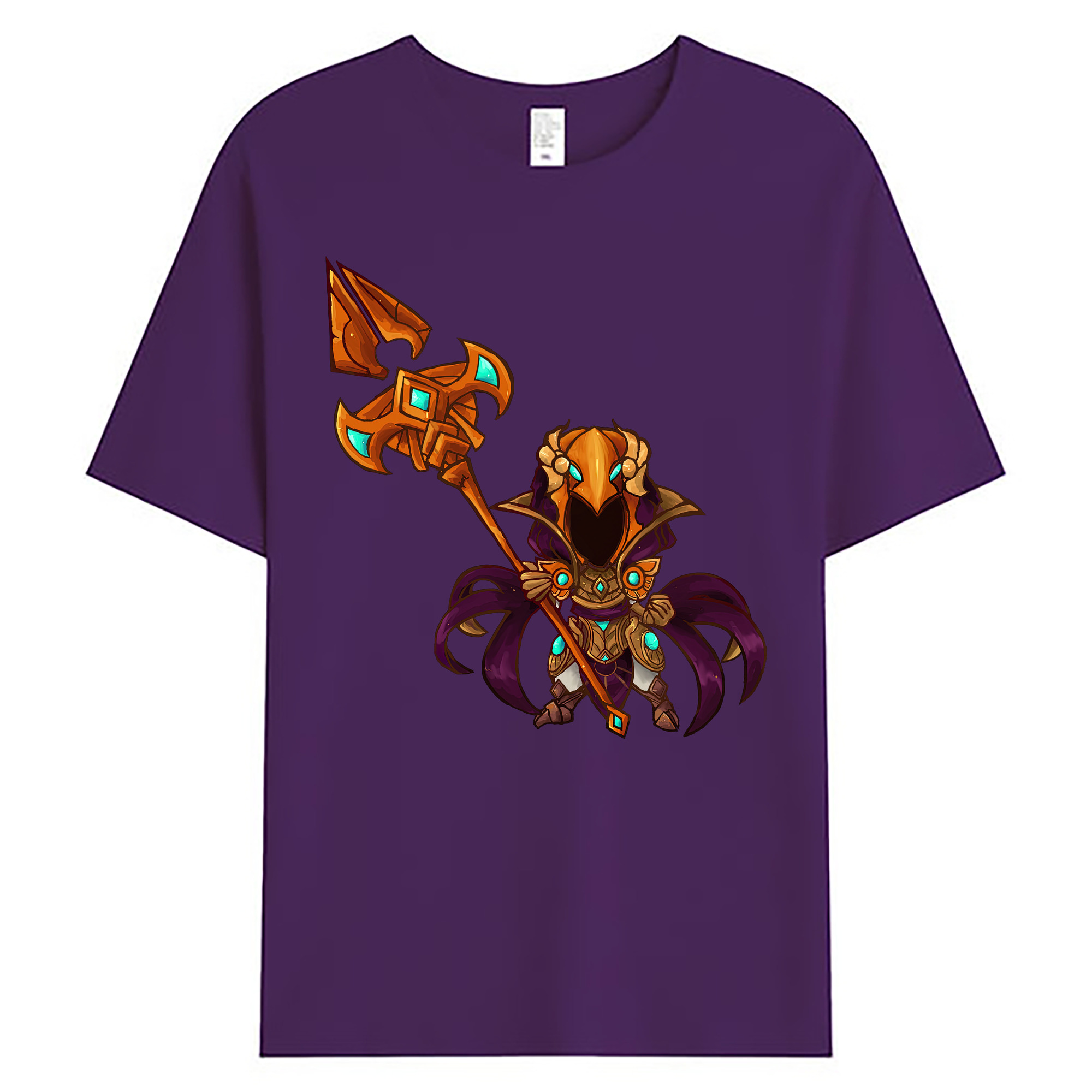 （画像用） リーグ・オブ・レジェンド League of Legends LOL 綿100％ メンズ半袖Tシャツ｜肌触りやわらか＆通気性