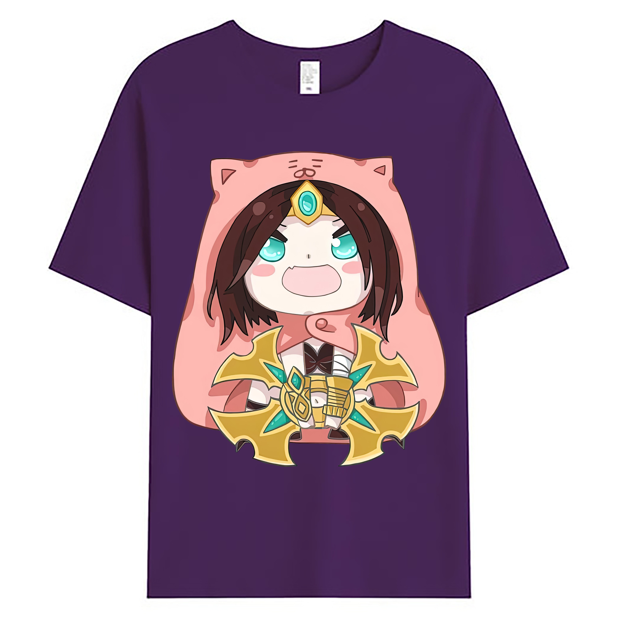 （画像用） リーグ・オブ・レジェンド League of Legends LOL 綿100％ メンズ半袖Tシャツ｜肌触りやわらか＆通気性