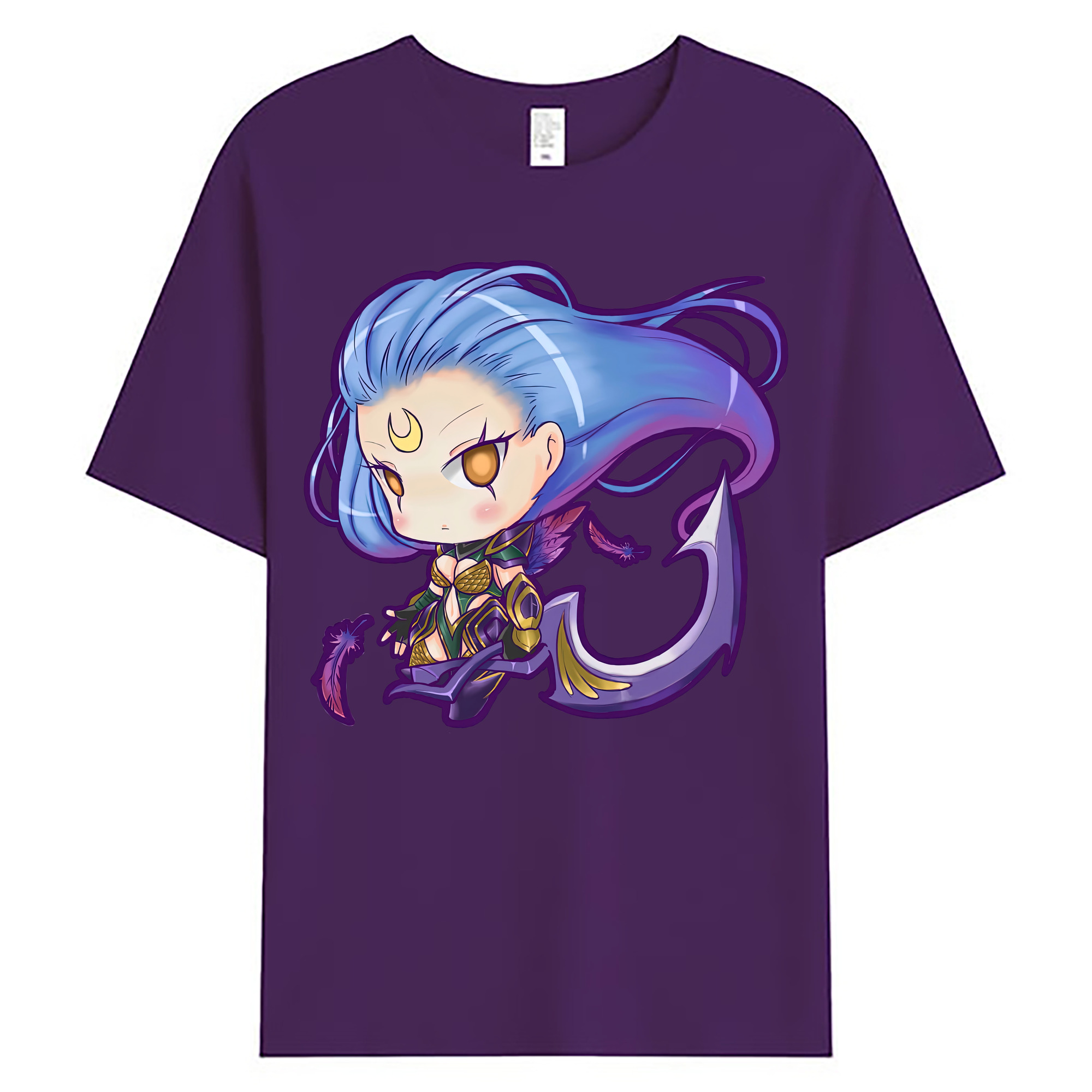 （画像用） リーグ・オブ・レジェンド League of Legends LOL 綿100％ メンズ半袖Tシャツ｜肌触りやわらか＆通気性