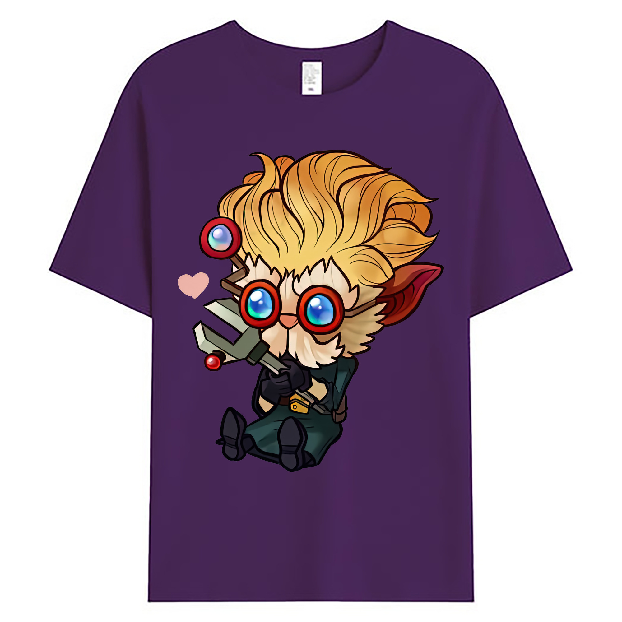 （画像用） リーグ・オブ・レジェンド League of Legends LOL 綿100％ メンズ半袖Tシャツ｜肌触りやわらか＆通気性